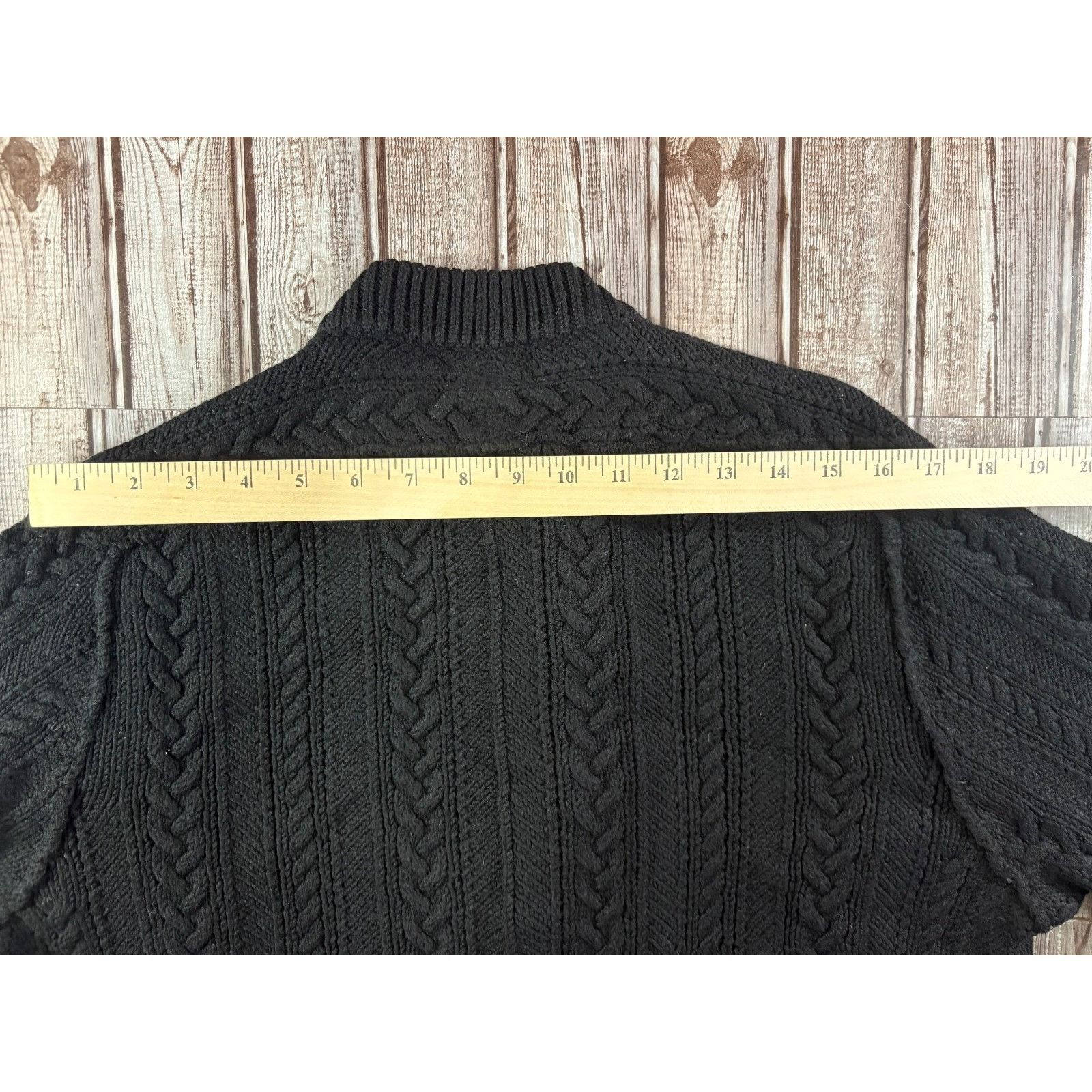 John Varvatos John Varvatos Collection cableknit wool extra fine merino to Size US XL / EU 56 / 4 - 2 Thumbnail