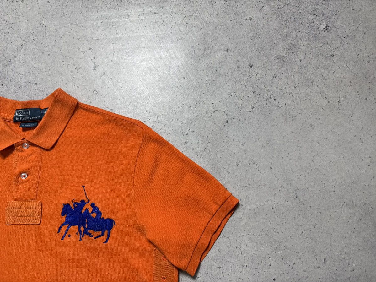 Polo Ralph Lauren Polo Ralph Lauren Big Pony #3 Vintage Polo Shirt Size L Size US L / EU 52-54 / 3 - 2 Thumbnail