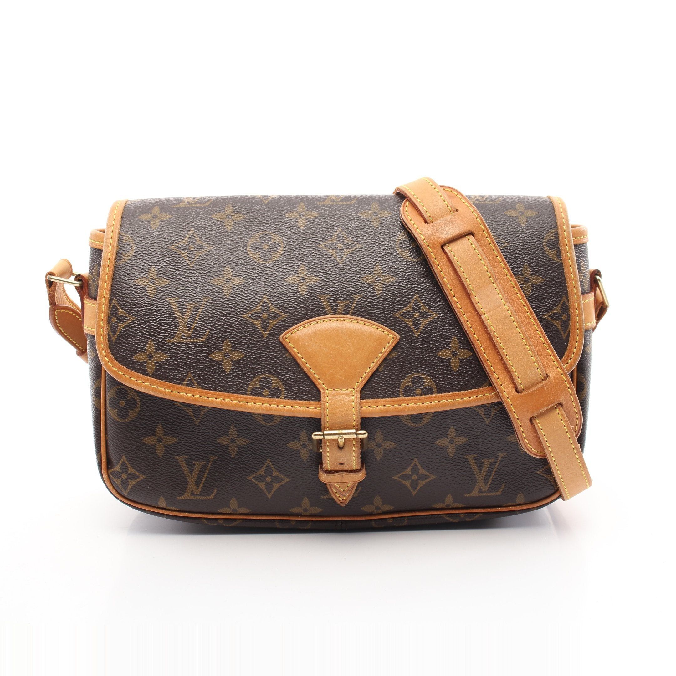Louis Vuitton Louis Vuitton Sologne Monogram Shoulder Bag Leather Brown Size ONE SIZE - 1 Thumbnail