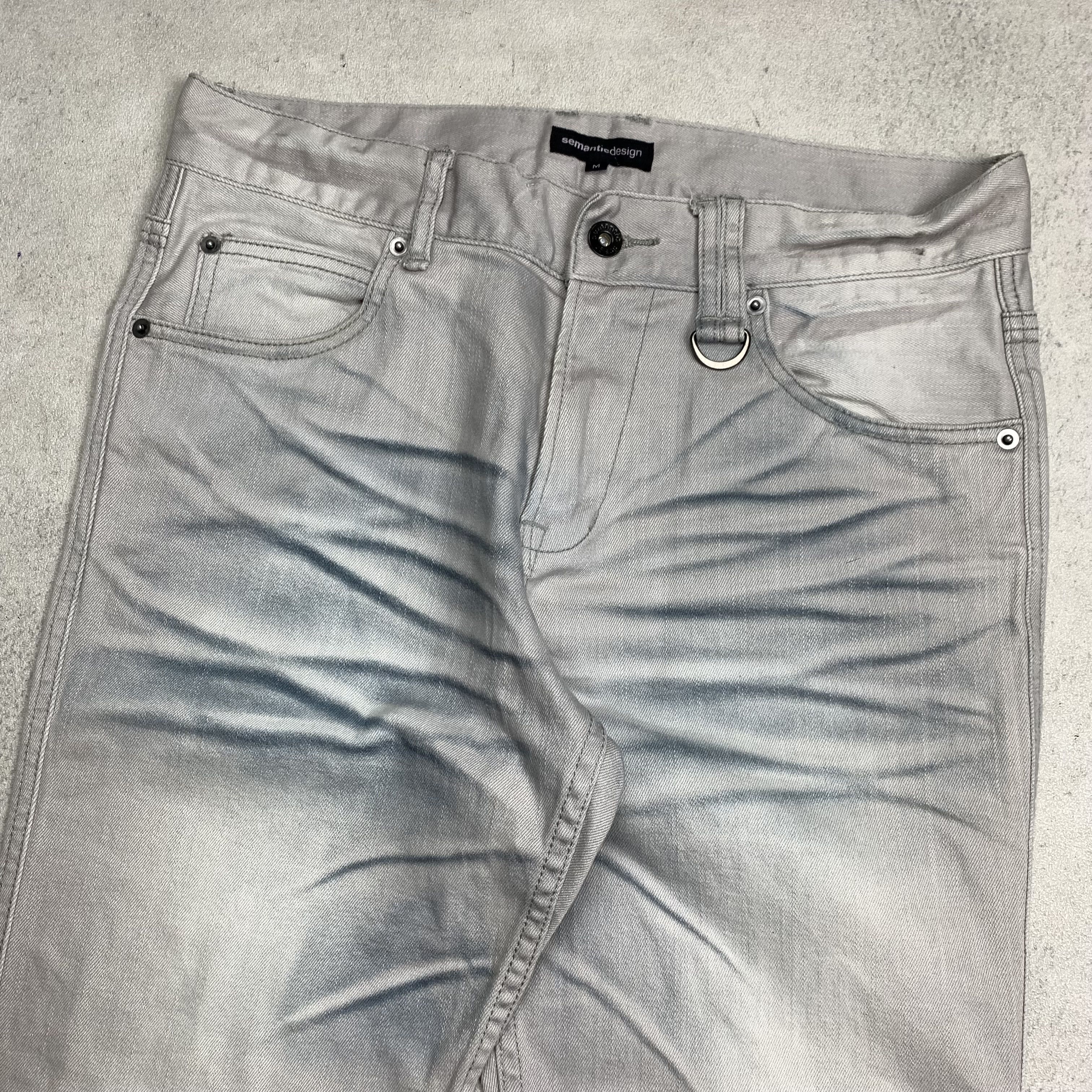 semanticdesign Semantic Design Whiskers Jeans Pants Biker Size US 31 - 5 Thumbnail