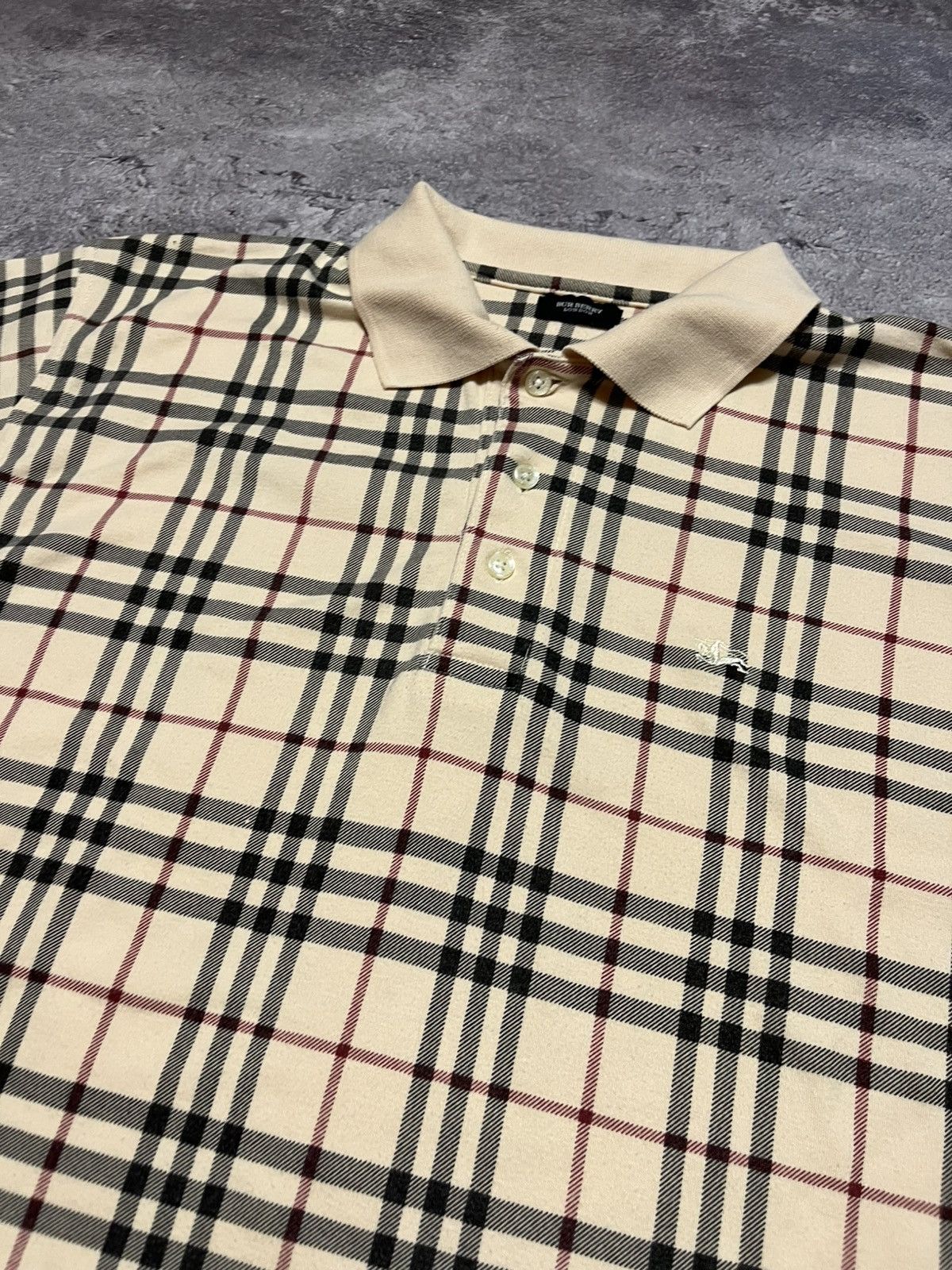 Burberry Burberry Nova Check polo Size US L / EU 52-54 / 3 - 2 Thumbnail