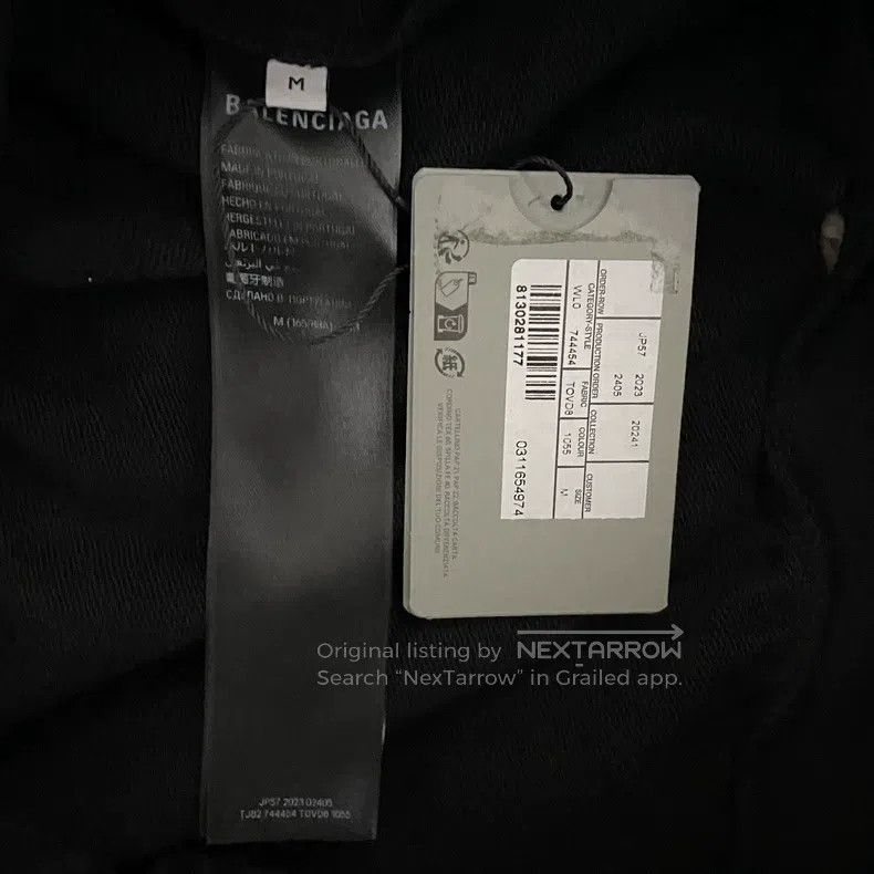 Balenciaga Balenciaga Mud-Dyed Sanskrit Zipper Hoodie Size US M / EU 48-50 / 2 - 4 Thumbnail
