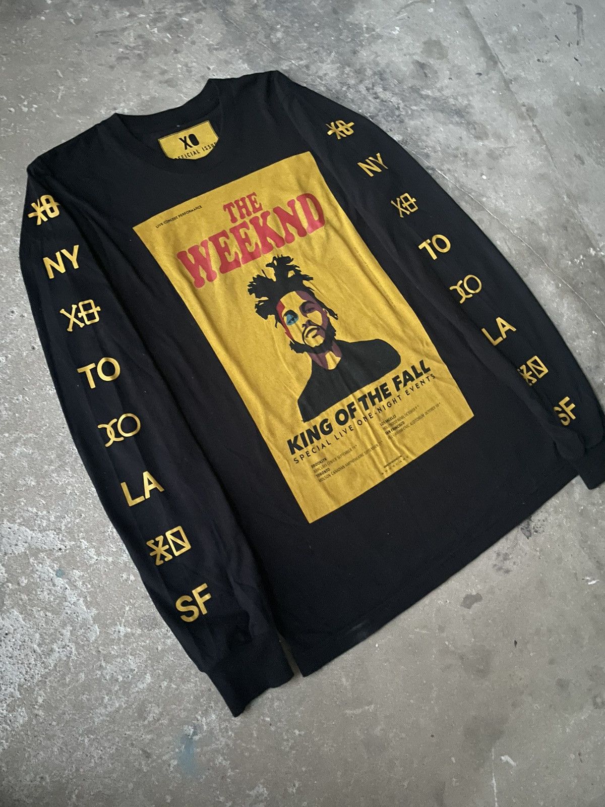 The Weeknd XO King of shops the Fall KOTF Long Sleeve