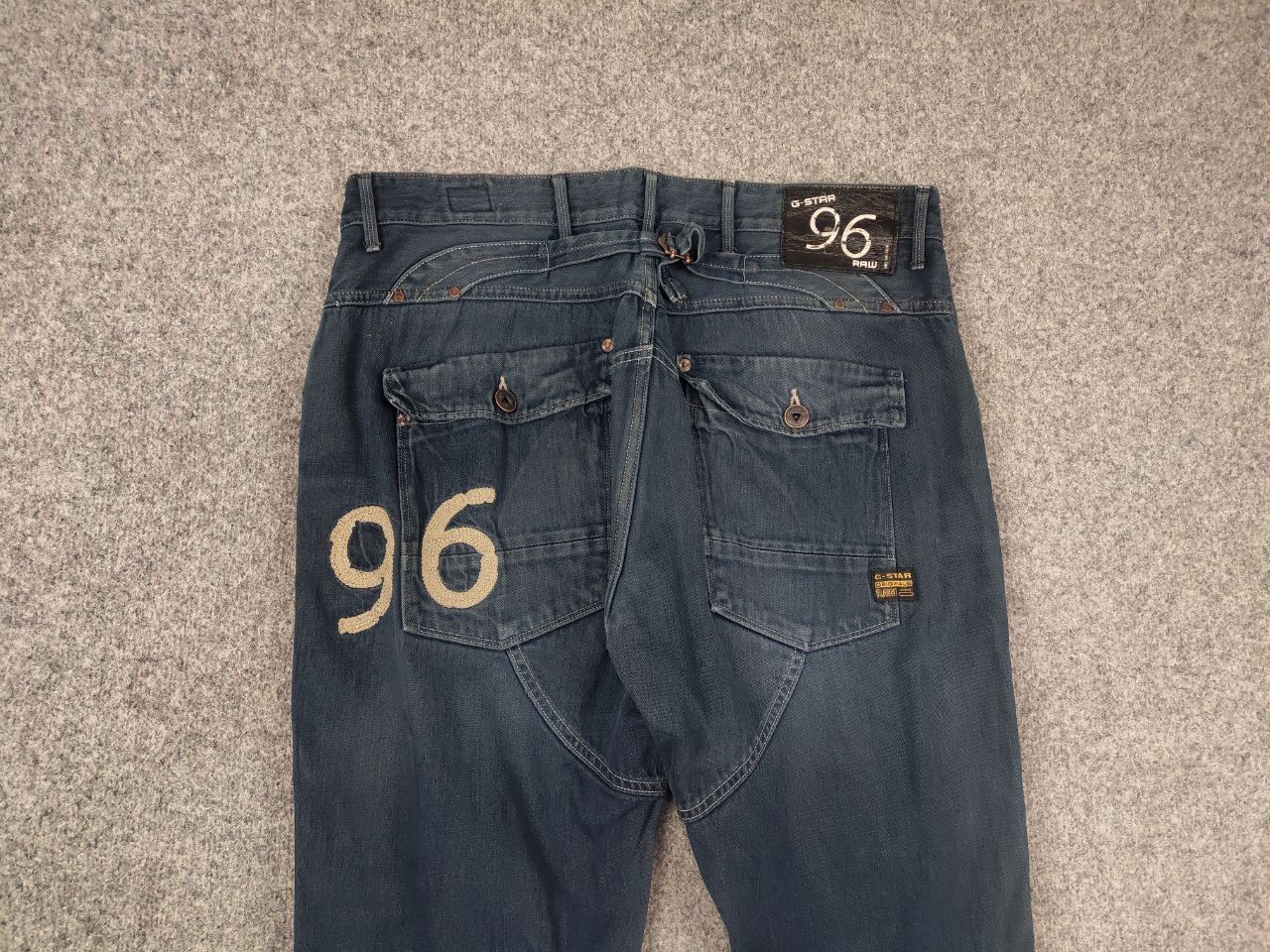 G-Star Vintage g-star raw 5620 heritage embro 96 Denim jeans double Size US 36 / EU 52 - 4 Thumbnail