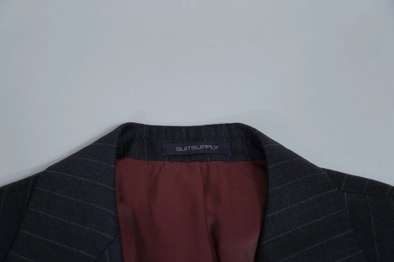 Suitsupply Men Suitsupply Blazer La Spalla Double Breasted Grey UK/US40 Size 40R - 3 Thumbnail