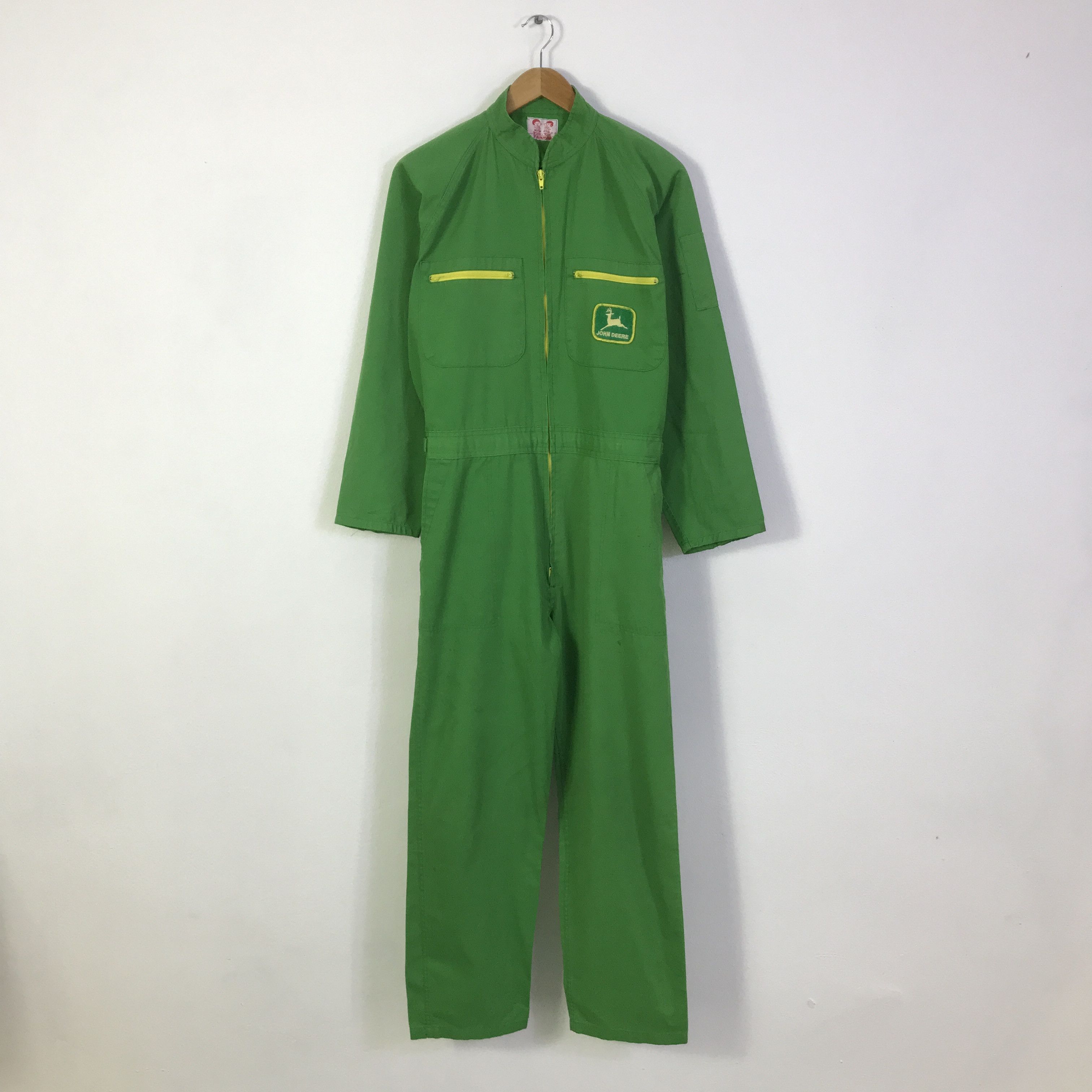 John Deere Vintage John Deere coverall Jacket K95B10 Size US L / EU 52-54 / 3 - 2 Thumbnail