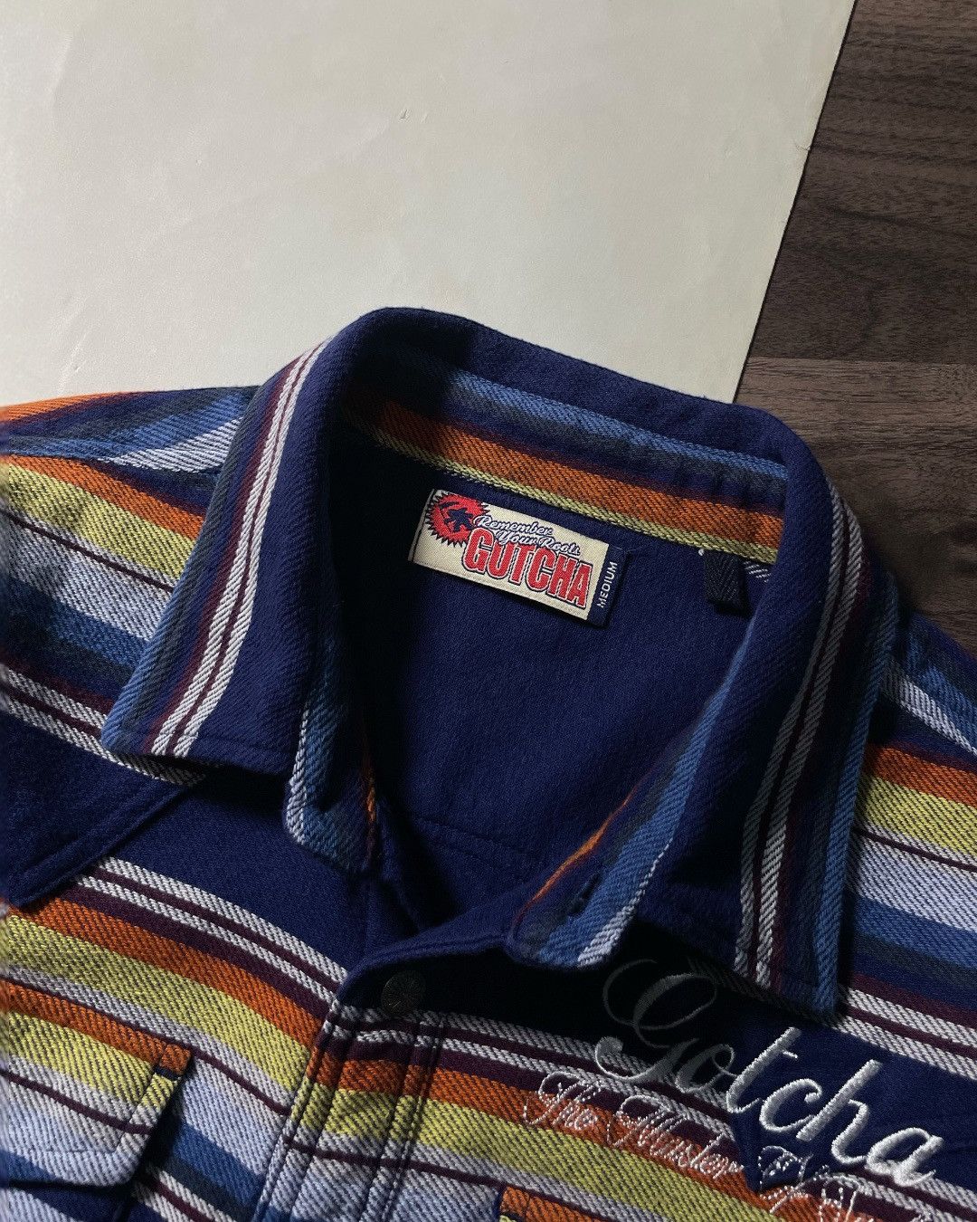 Japanese Brand HEAVY FLANNEL SHIRT WESTERN GOTCHA JAPAN SIZE M fit S Size US S / EU 44-46 / 1 - 5 Thumbnail