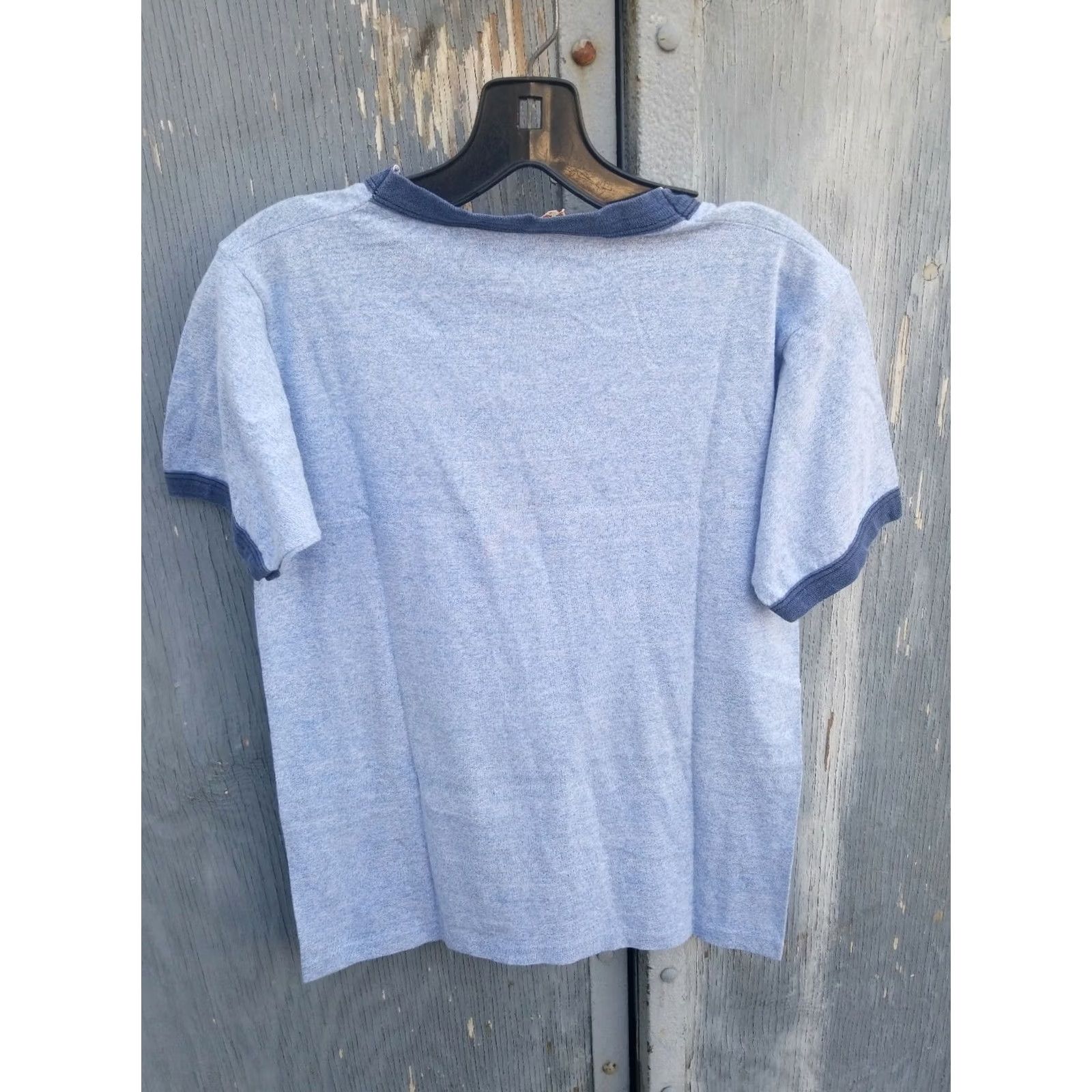 Vintage VINTAGE Screen Stars Madison Square New York City Shirt Ringer Graphic Tee Unisex S White 1980s Mens Womens Boys Girls Size US S / EU 44-46 / 1 - 4 Thumbnail