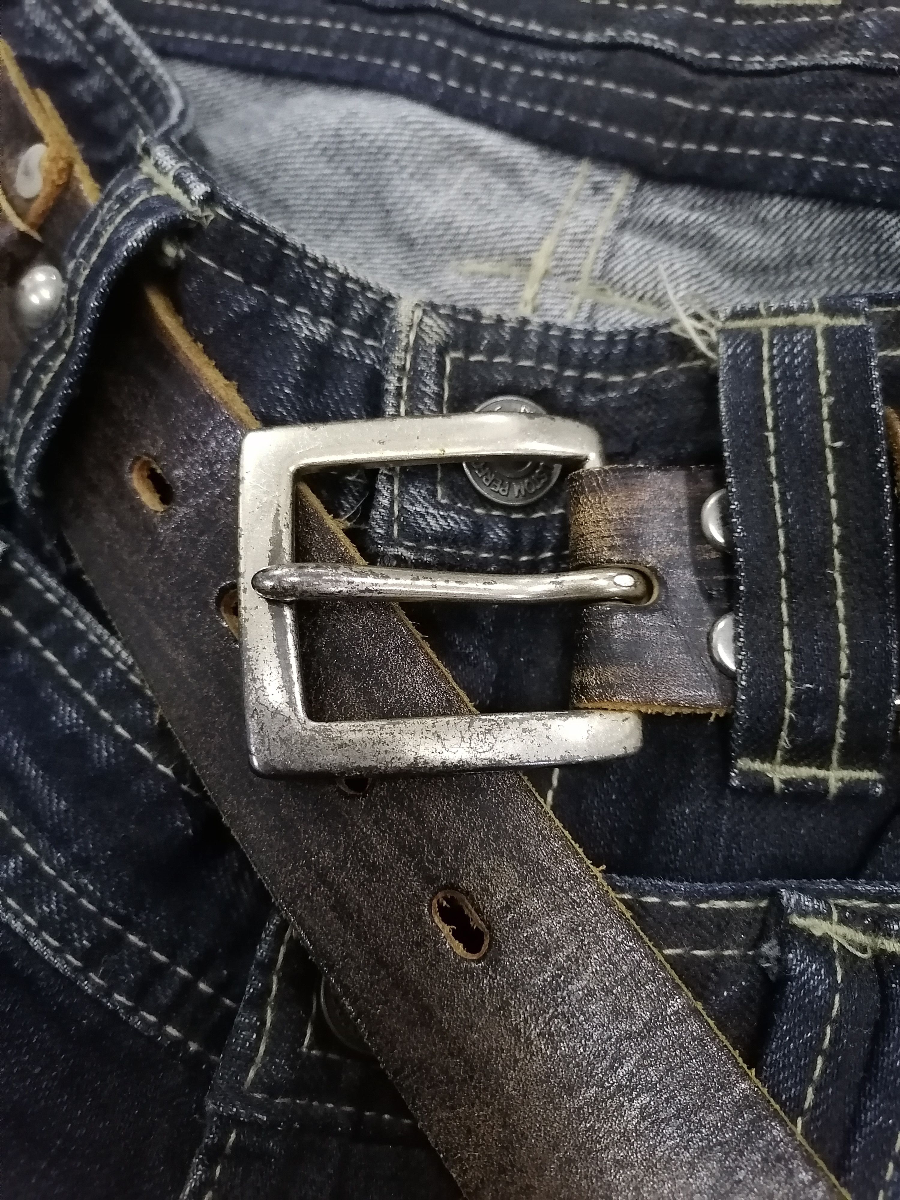 14th Addiction × Hysteric Glamour × If Six Was Nine Japan Leather Craft Studded Leather Belts Size ONE SIZE - 3 Thumbnail