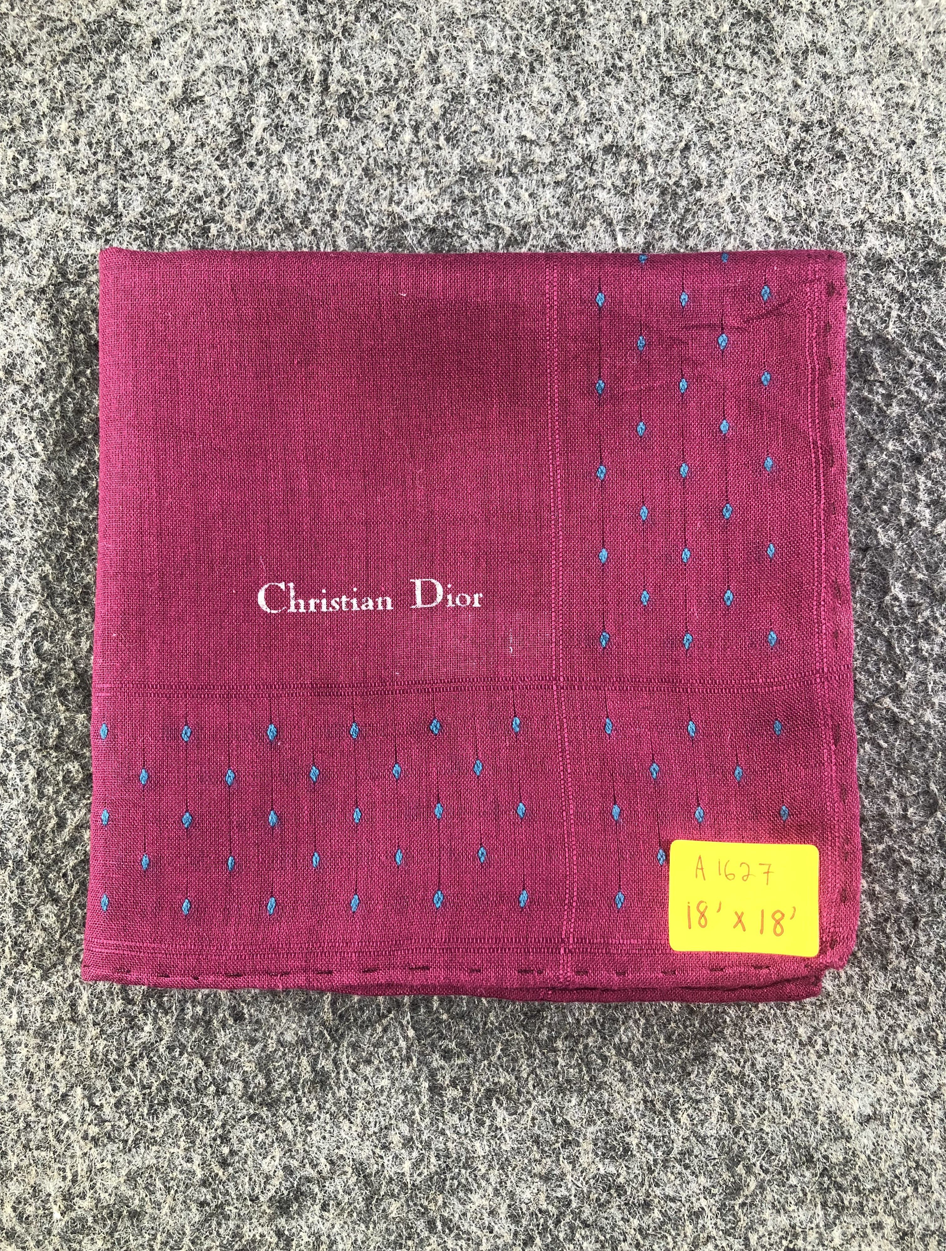 Vintage Christian Dior Handkerchief / Bandana / Neckerchief Size ONE SIZE - 6 Thumbnail