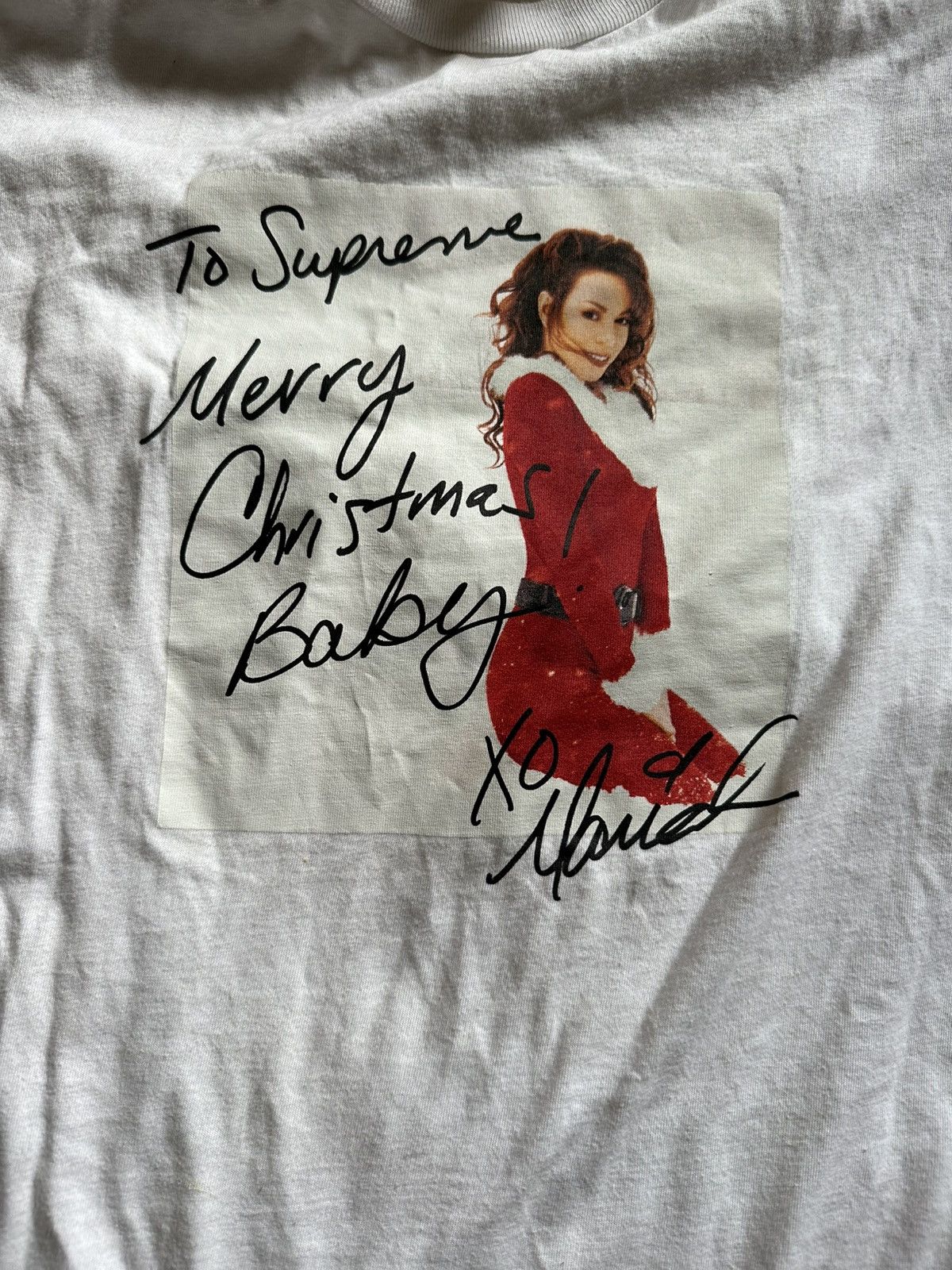 Supreme X Mariah Carey Christmas Tee