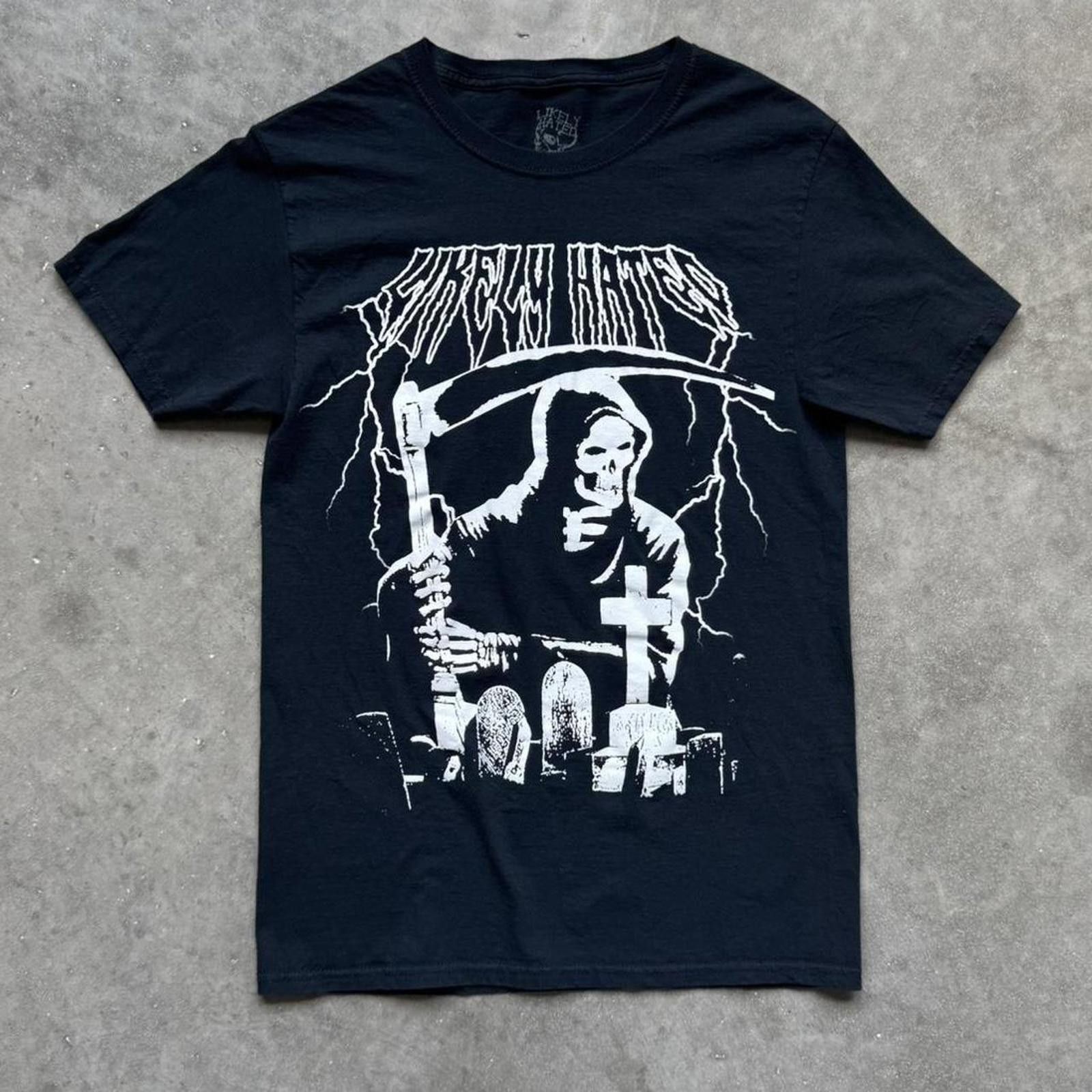 Other Likely Hated Grim Reaper Horror T- Shirt Size US S / EU 44-46 / 1 - 1 Thumbnail