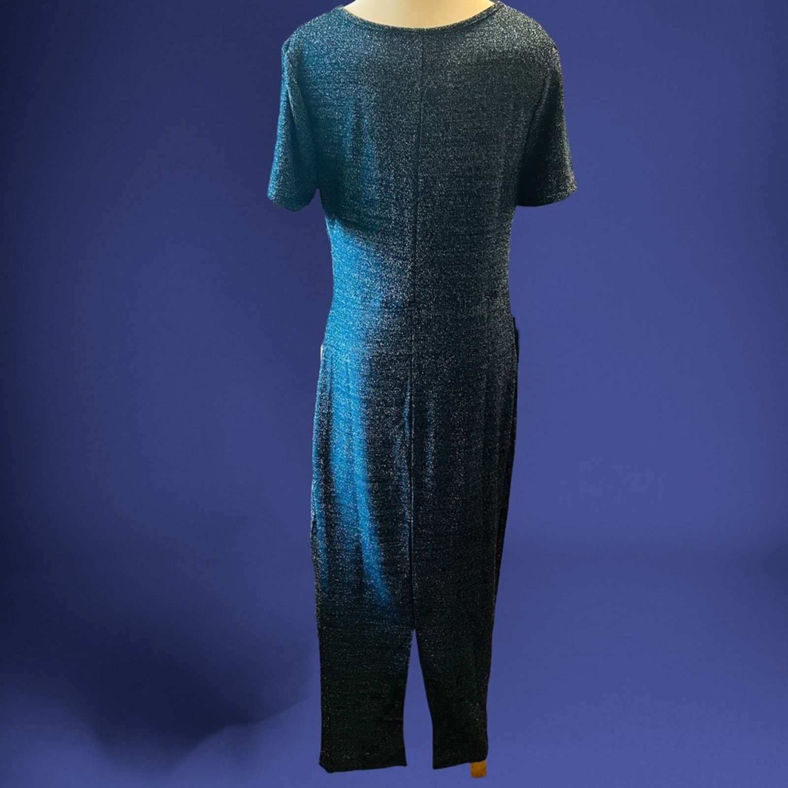 Other Shein Curve Dress Plus Size 0XL Glittery Shimmer Maxi Sparkl Size XXL / US 16-18 / IT 52-54 - 2 Thumbnail