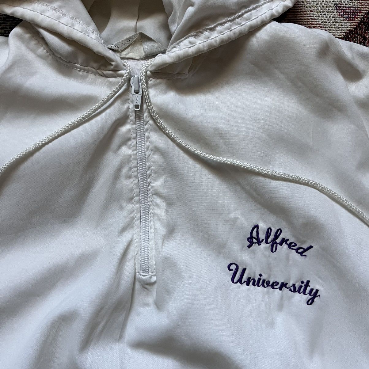 Other 1970’s Alfred University quarter-zip nylon hoodie Size US M / EU 48-50 / 2 - 3 Thumbnail