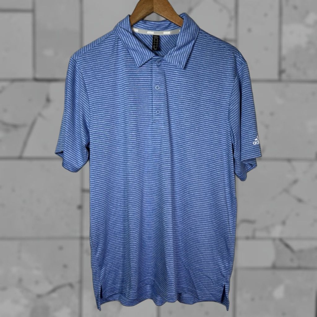 Adidas Adidas Golf Polo Shirt Mens M Athletic Blue Shirt Size US M / EU 48-50 / 2 - 1 Thumbnail