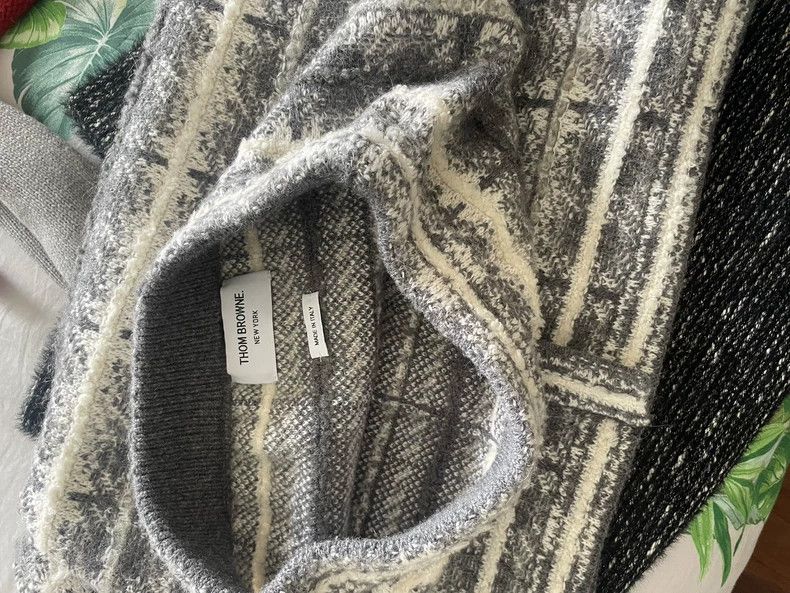 Thom Browne Thom Browne size38 Grain knit wool half length skirt Size 25" / US 0 / IT 36 - 5 Thumbnail