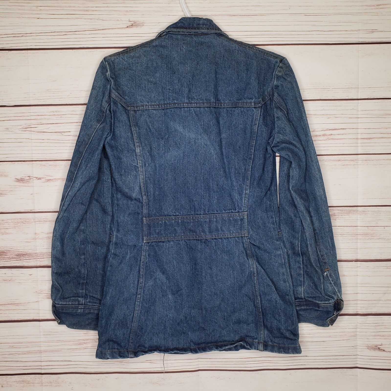 Levi's Vintage Levis Orange Tab Denim Jacket Safari Leisure Small Size US S / EU 44-46 / 1 - 6 Thumbnail