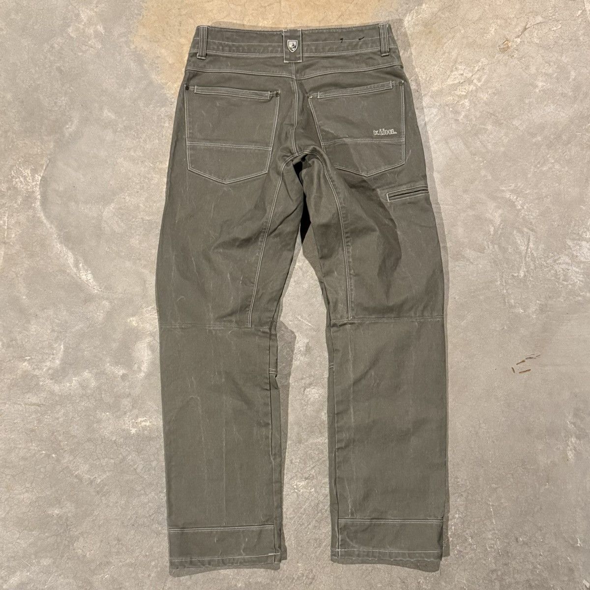 Kuhl Kuhl Vintage Patina Dye Faded Rydr Hiking Pants Gorpcore Size US 31 - 9 Thumbnail