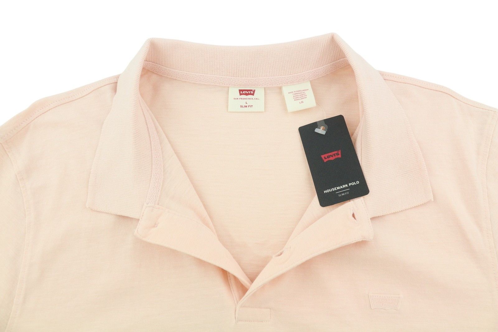 Levi's SLIM FIT L Light Pink Cotton 87871 Size US L / EU 52-54 / 3 - 5 Thumbnail