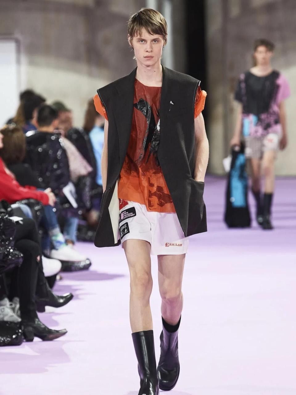 Raf Simons Raf Simons SS 20 Sleeveless Blazer Size 46L - 4 Thumbnail