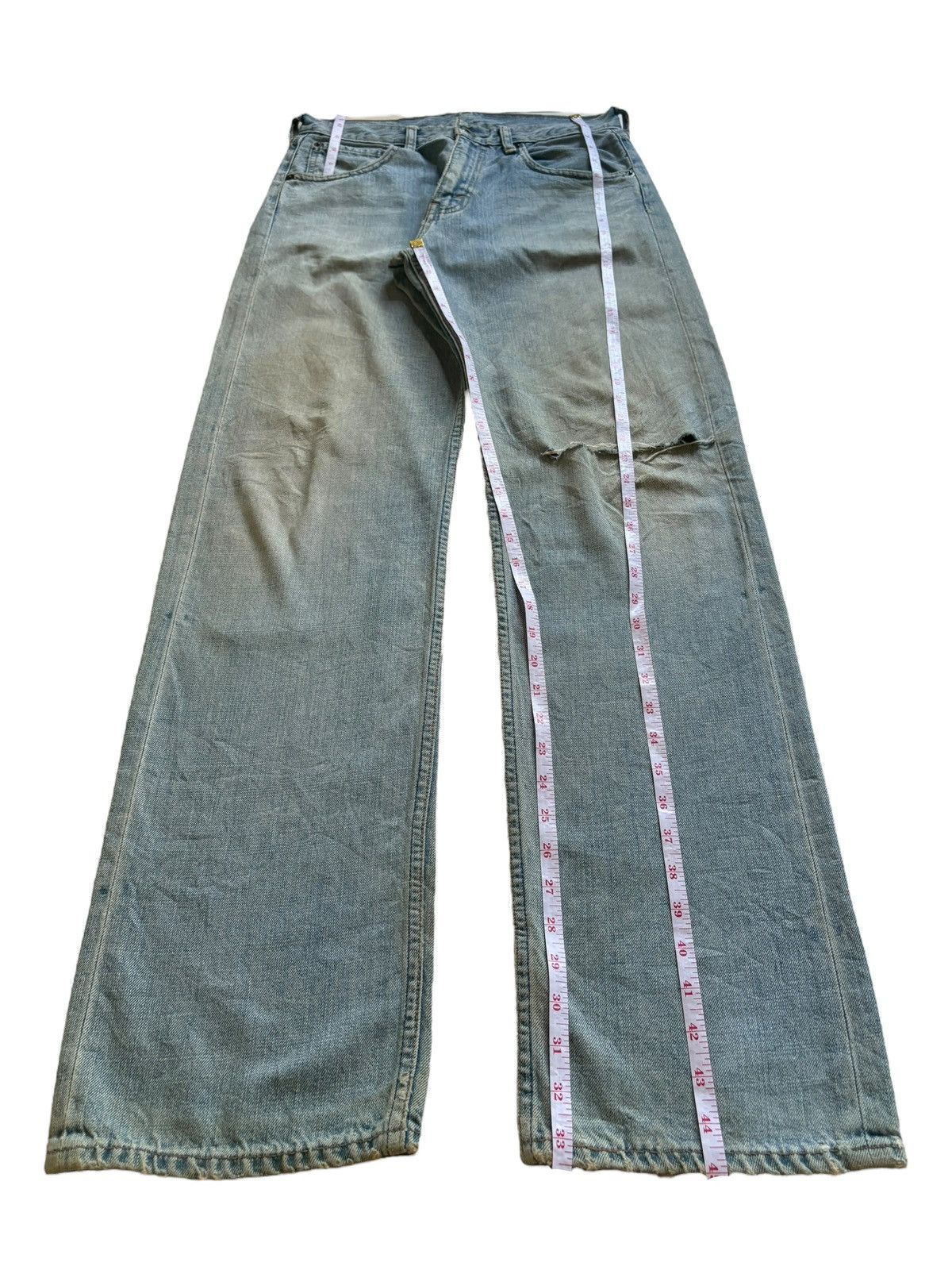 Levi's Vintage 90s Levis 503 Mud Wash Distressed Baggy Jeans Size US 30 / EU 46 - 13 Thumbnail