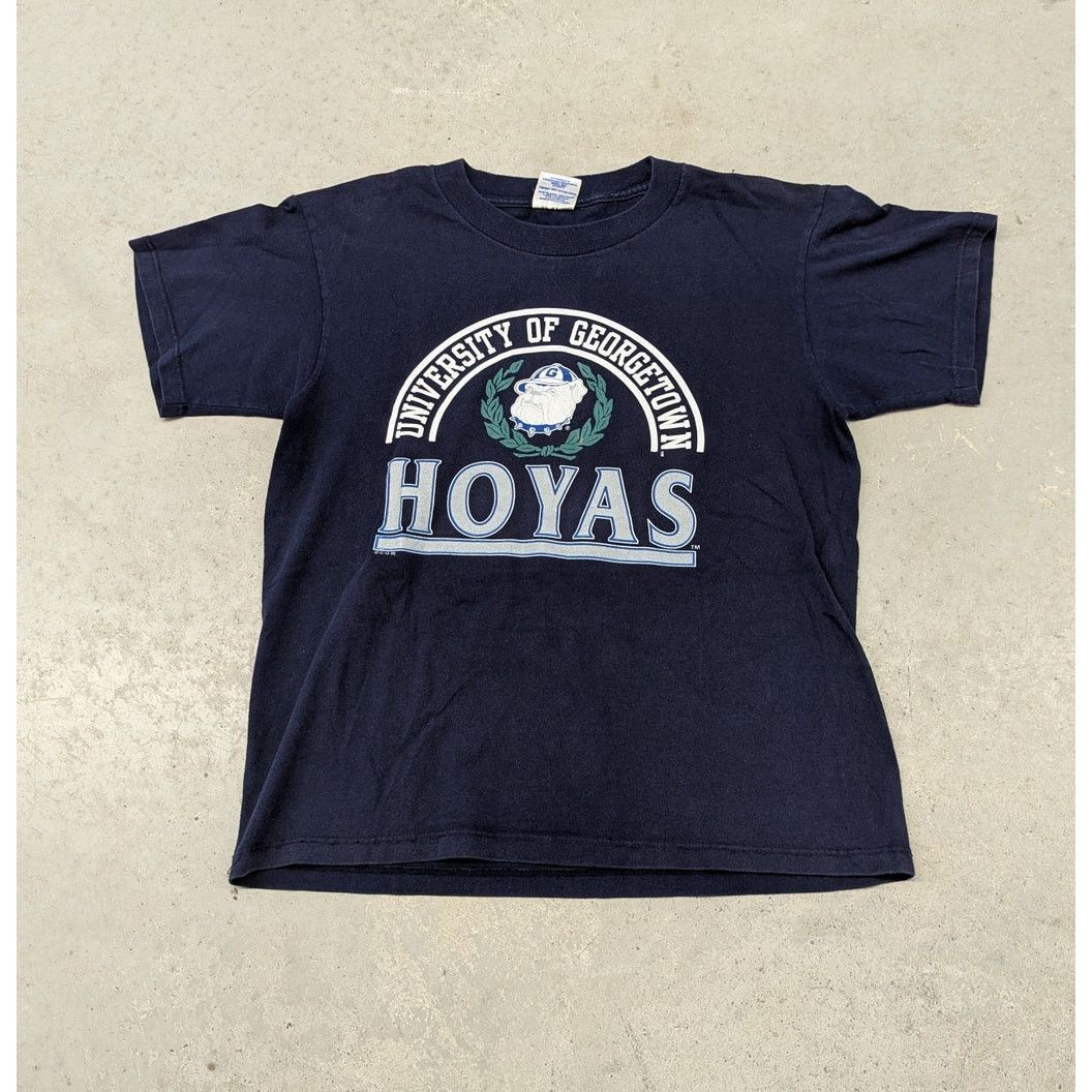 NCAA × Vintage Vintage Georgetown Hoyas logo t-shirt Size US S / EU 44-46 / 1 - 1 Thumbnail