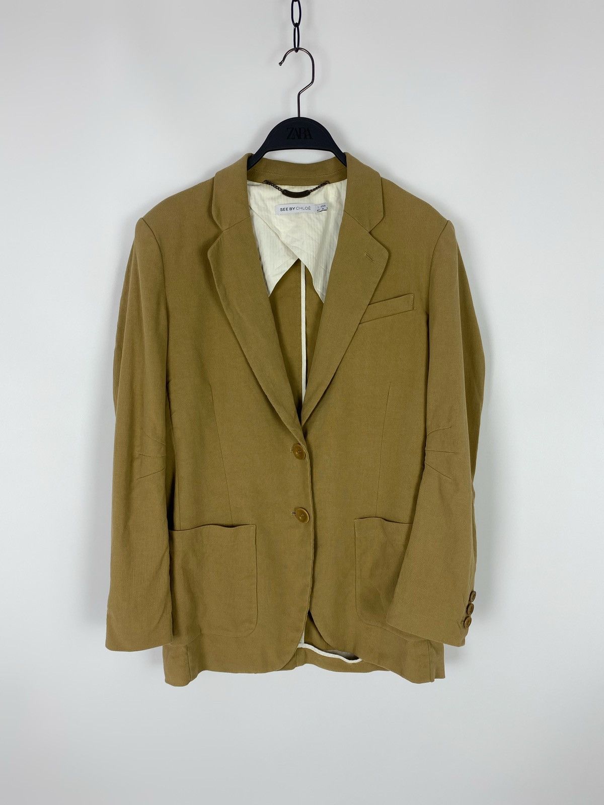 See by Chloe Beige Blazer Jacket
