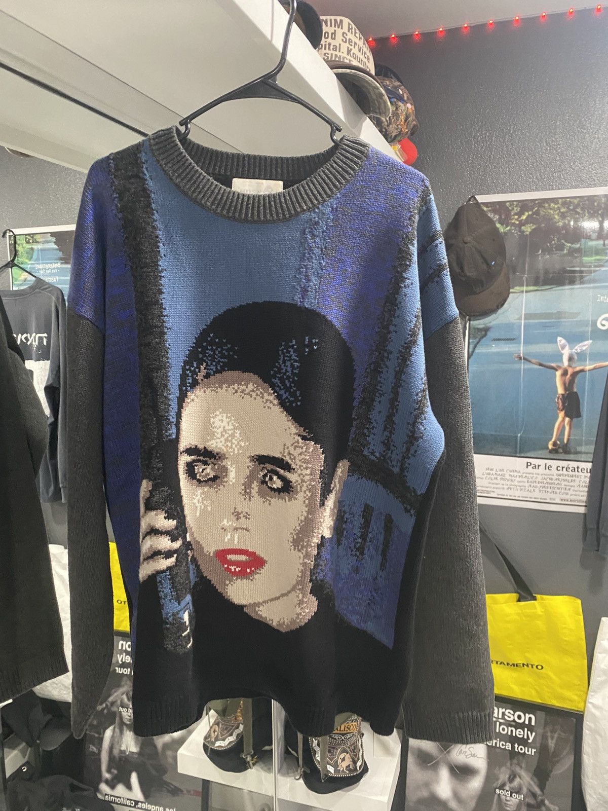 Vintage Requiem for a Dream Knit Sweater by NewDaySamePain Size US XL / EU 56 / 4 - 4 Thumbnail