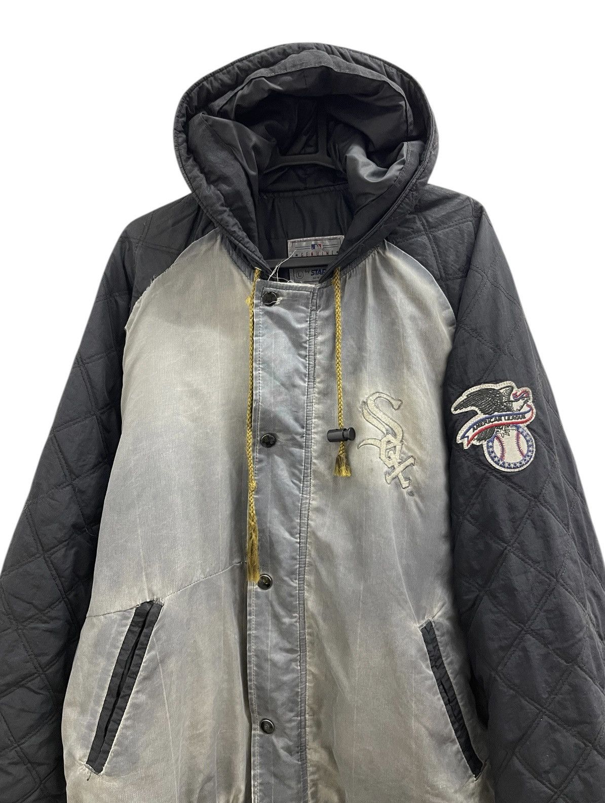 Starter Vtg MLB By Starter American League Sox Jacket Size US L / EU 52-54 / 3 - 3 Thumbnail