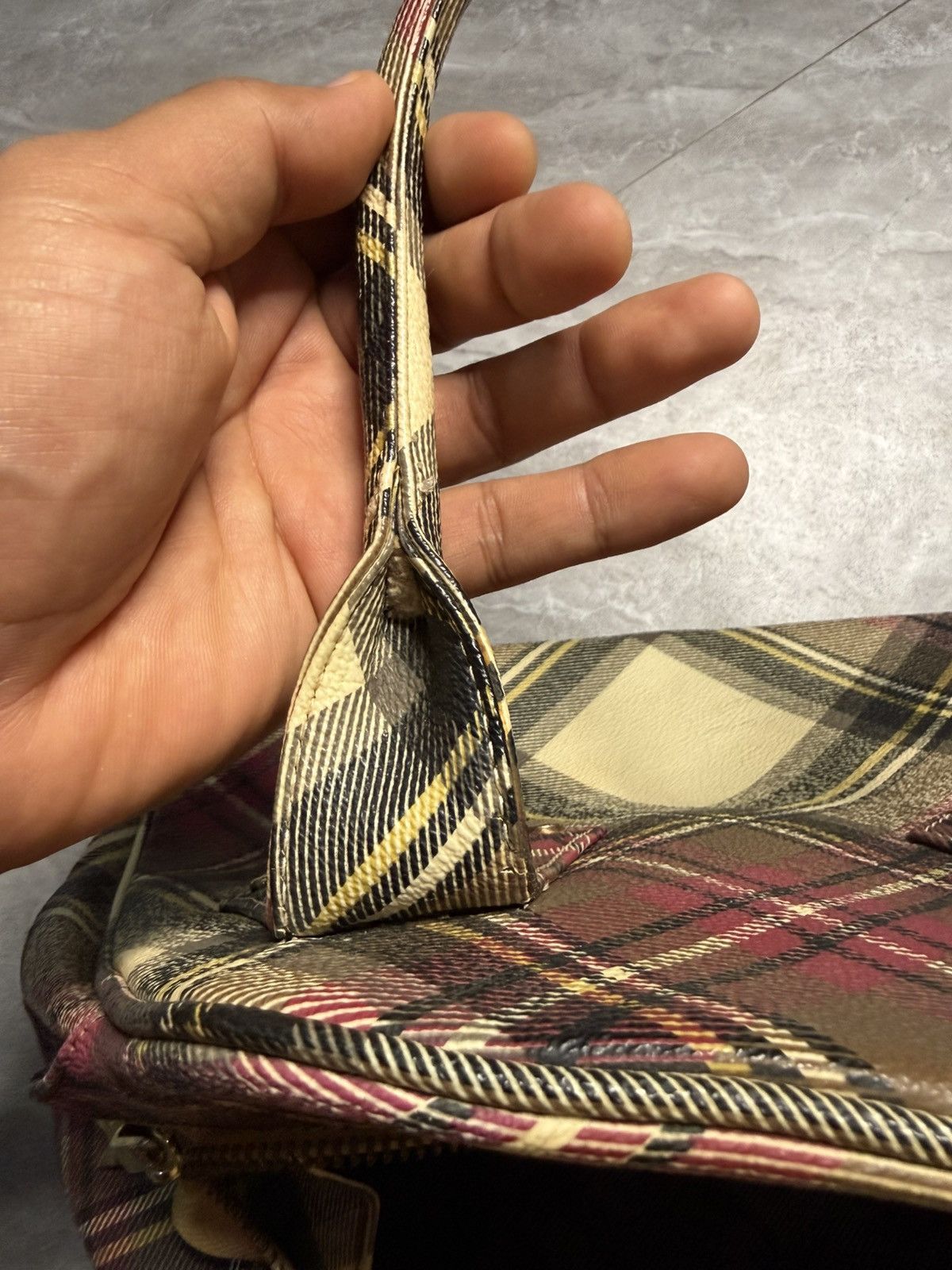 Vivienne Westwood Vivienne Westwood Tartan Plaid Yasmine Bag Size ONE SIZE - 9 Thumbnail