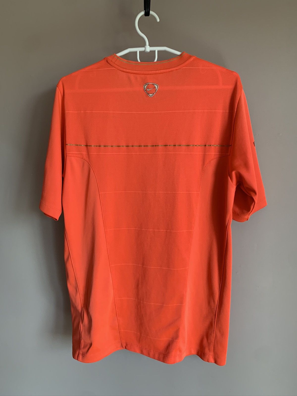 Nike Barcelona 2008 Training Football Shirt Nike Orange Soccer M Size US M / EU 48-50 / 2 - 2 Thumbnail