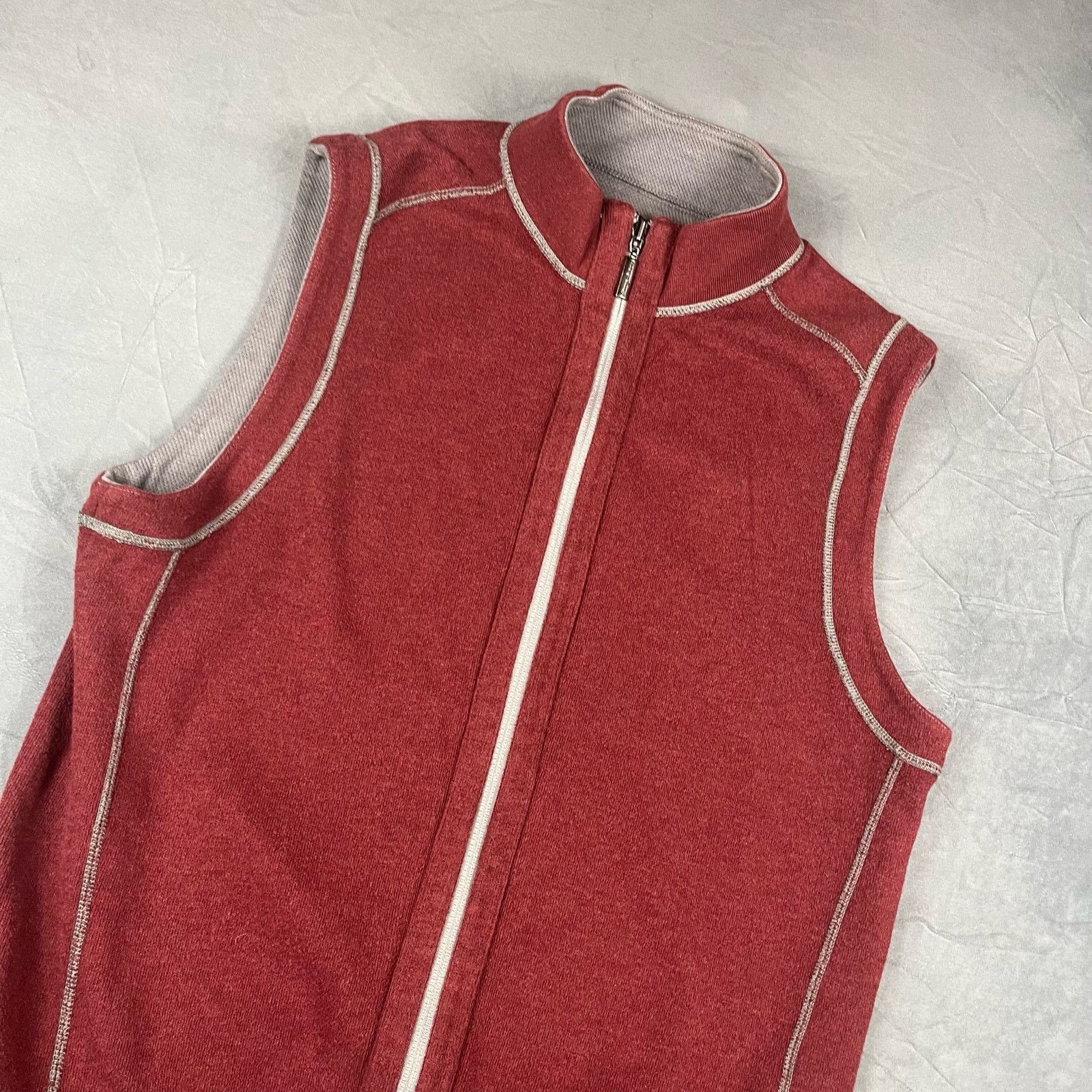 Tommy Bahama NWT! Reversible Tommy Bahama Vest Tencell Lyocel Zip X-04 Size US S / EU 44-46 / 1 - 9 Thumbnail