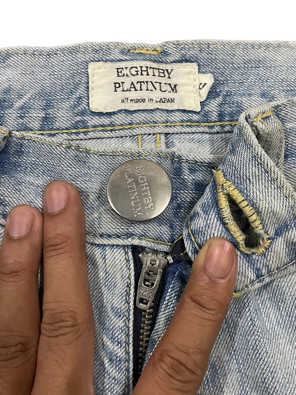Japanese Brand Vintage Japanese Denim Womenswear Low Waisted Flare Jeans Size 30" / US 8 / IT 44 - 15 Thumbnail