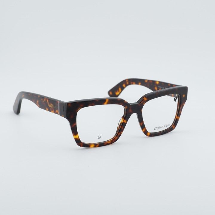 Calvin Klein Calvin Klein CK24526 235 Eyeglasses Havana 52mm Square Frame Size ONE SIZE - 7 Thumbnail