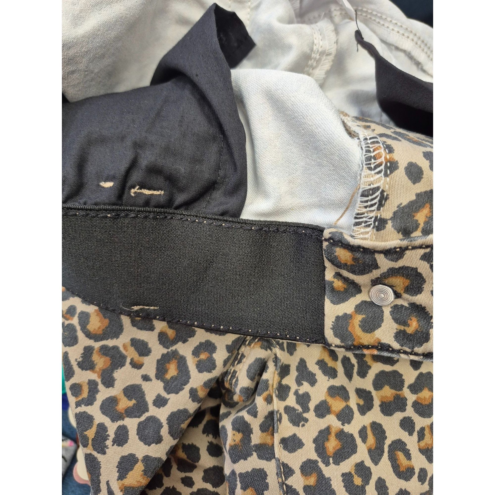 Other Knox Rose Women's Leopard Print Ankle Skinny Pants Size 10, Size 32" / US 10 / IT 46 - 11 Thumbnail
