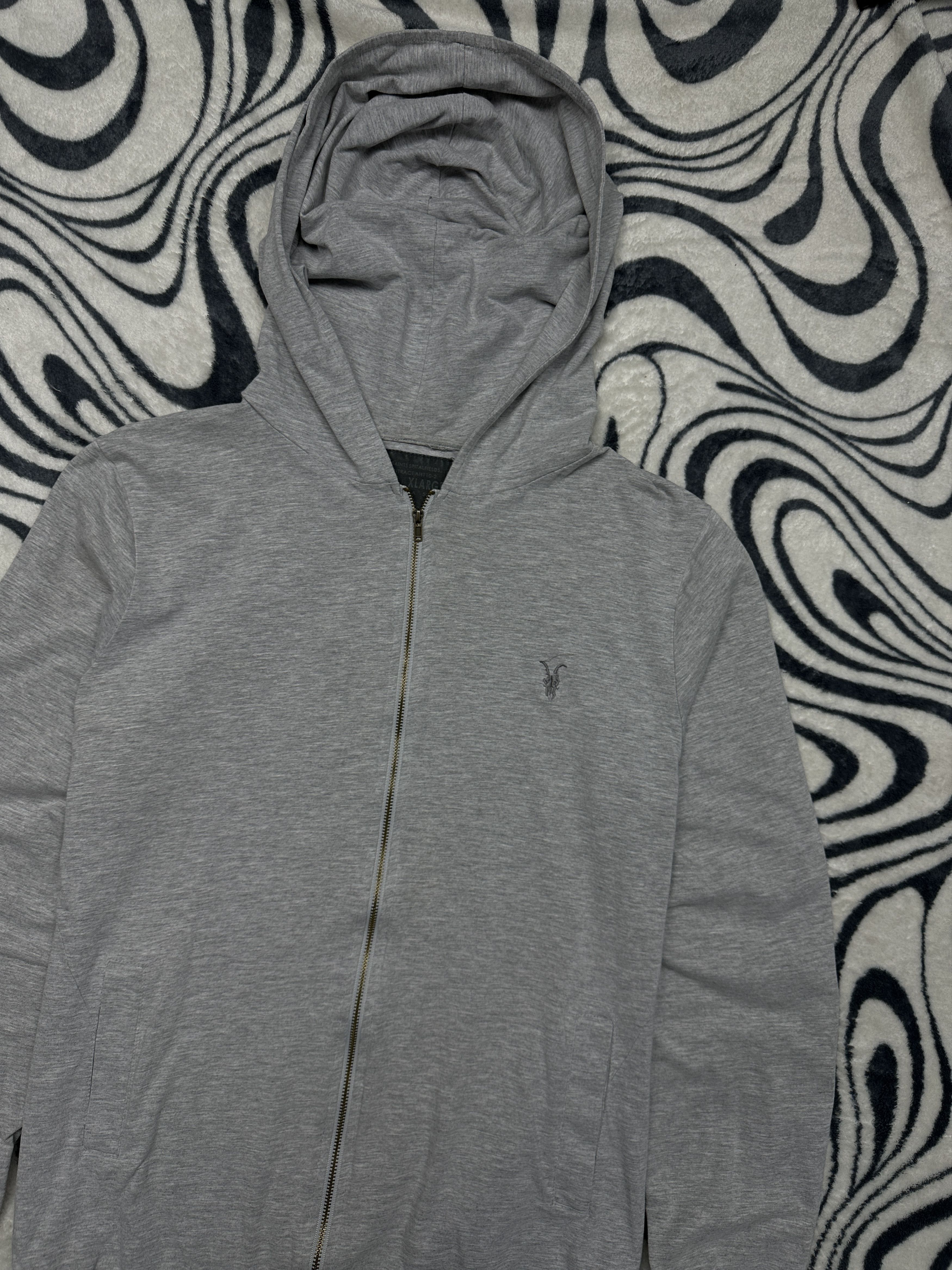 Allsaints Allsaints Mens Zip Hoodie Size US XL / EU 56 / 4 - 2 Thumbnail