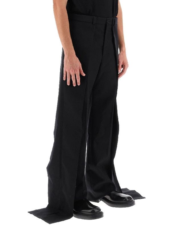 Balenciaga o1mt1gz1225 Tuxedo Double Side Pants Size US 32 / EU 48 - 2 Thumbnail