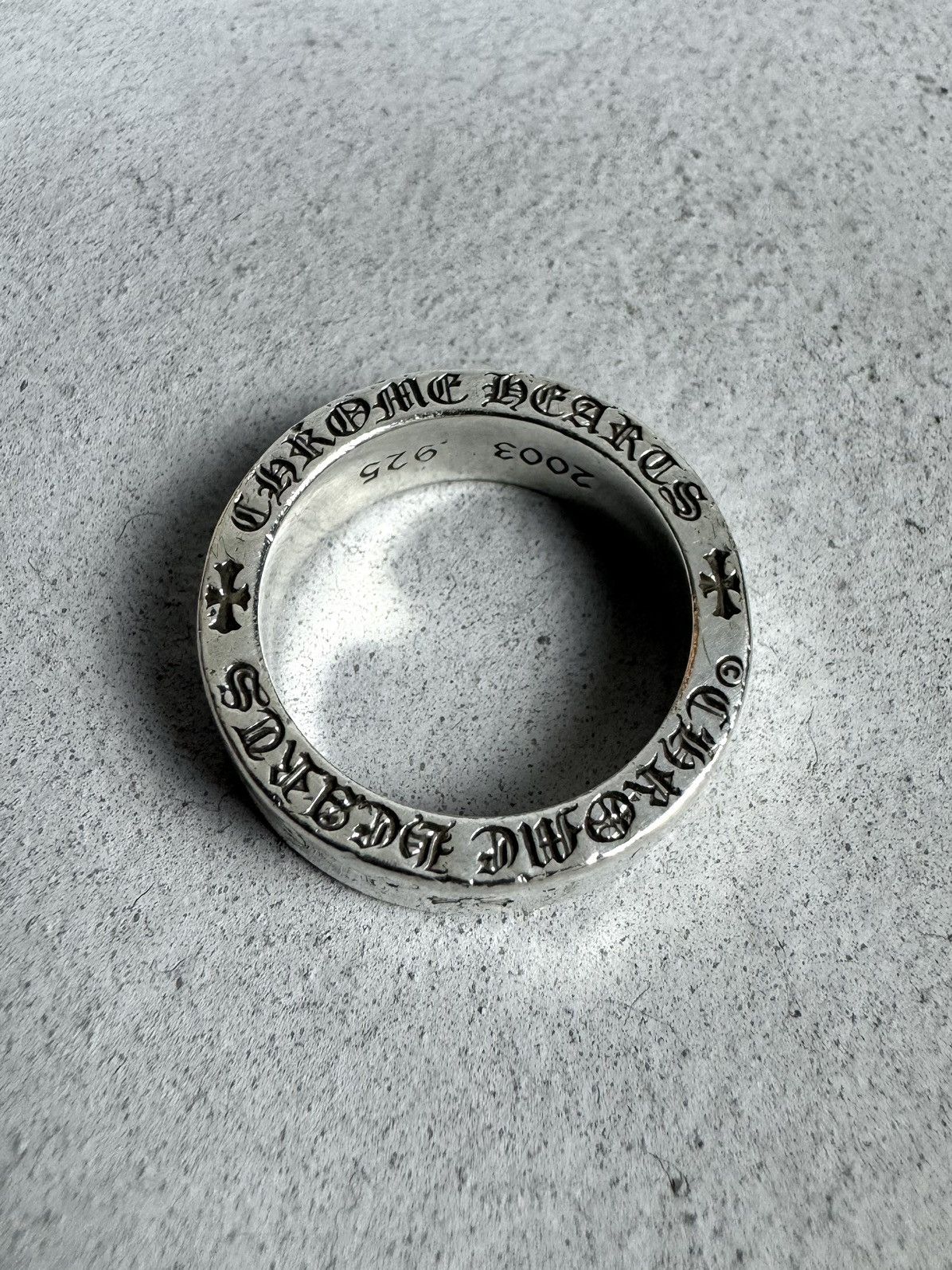 アクセサリー ChromeHearts SpacerRing 6mm SPACERDAGGER Chrome Hearts Dagger Spacer Ring - Shop Now - Chrome World
