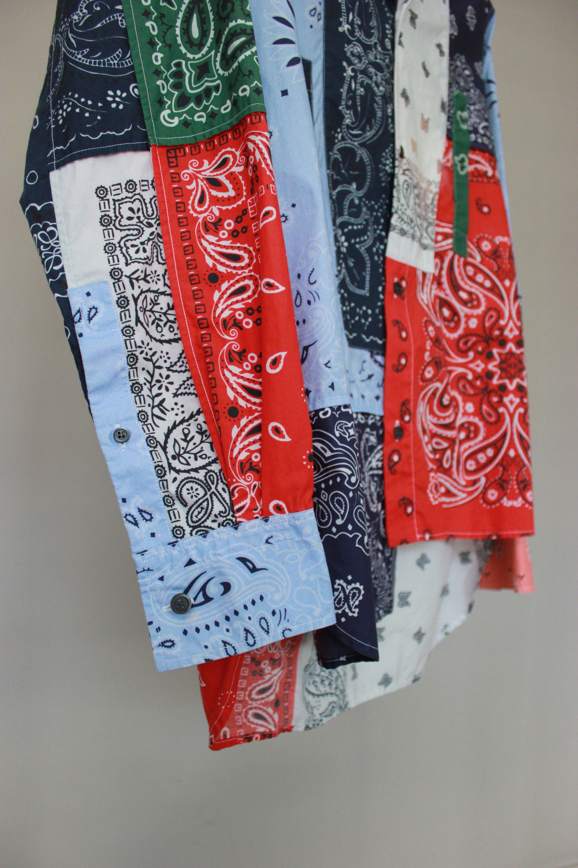 Loewe S/S19 Loewe Asymmetrical Bandana Long Sleeve Shirt Size US XS / EU 42 / 0 - 7 Thumbnail