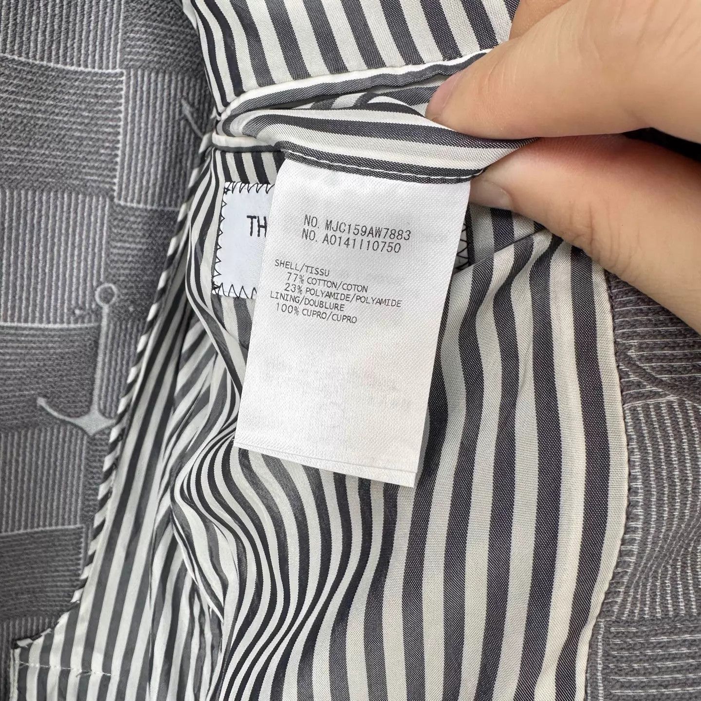 Thom Browne Thom Browne Anchor Blazer & Short Set 3/2 Size 42R - 4 Thumbnail