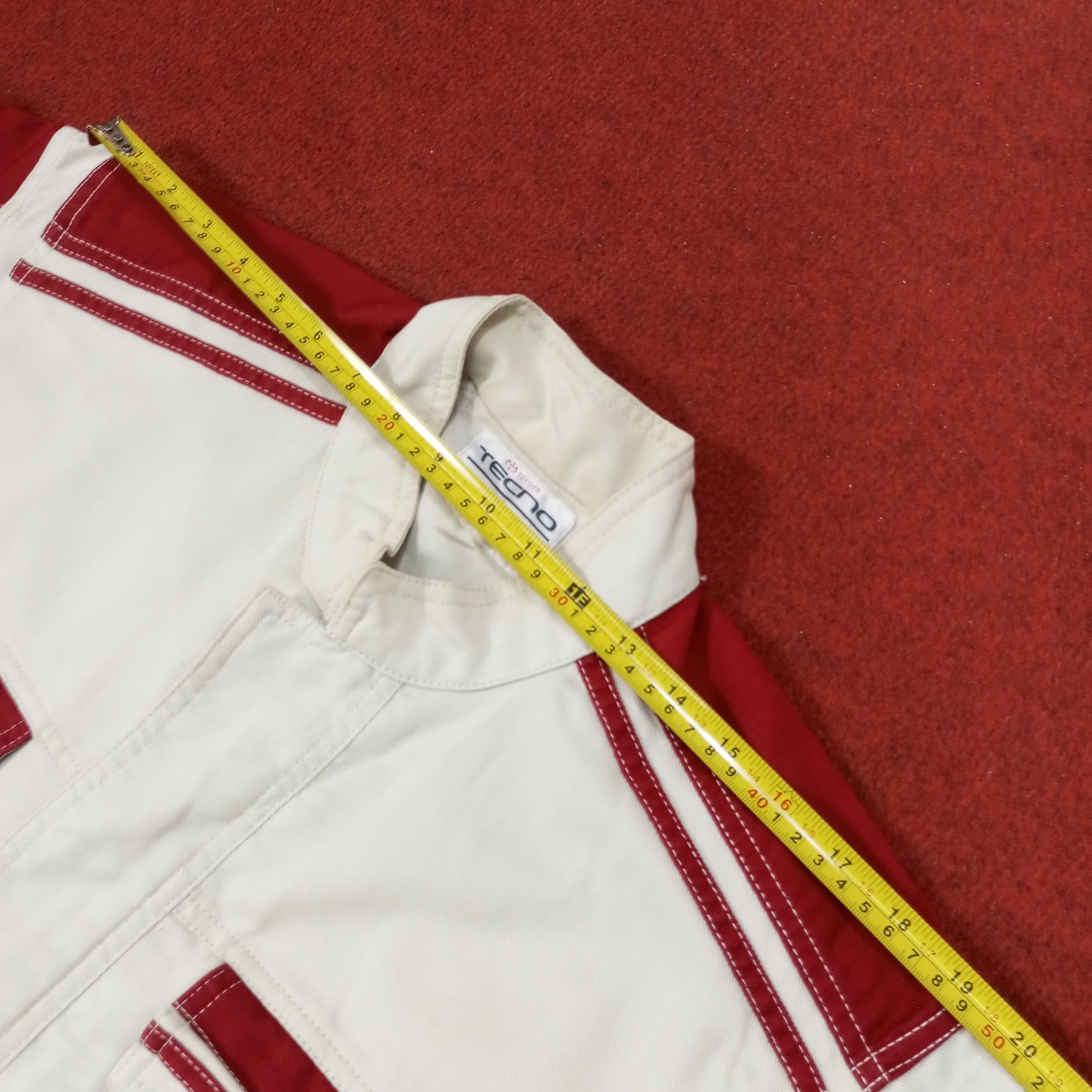 Japanese Brand × Vintage Toyota Tecno Motorsports Racing Style Coverall Jacket Size US M / EU 48-50 / 2 - 12 Thumbnail