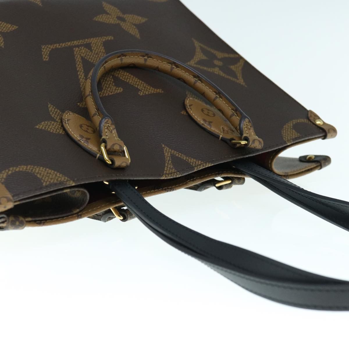Louis Vuitton LOUIS VUITTON Monogram Reverse Giant On The Go MM Tote Bag Size ONE SIZE - 6 Thumbnail