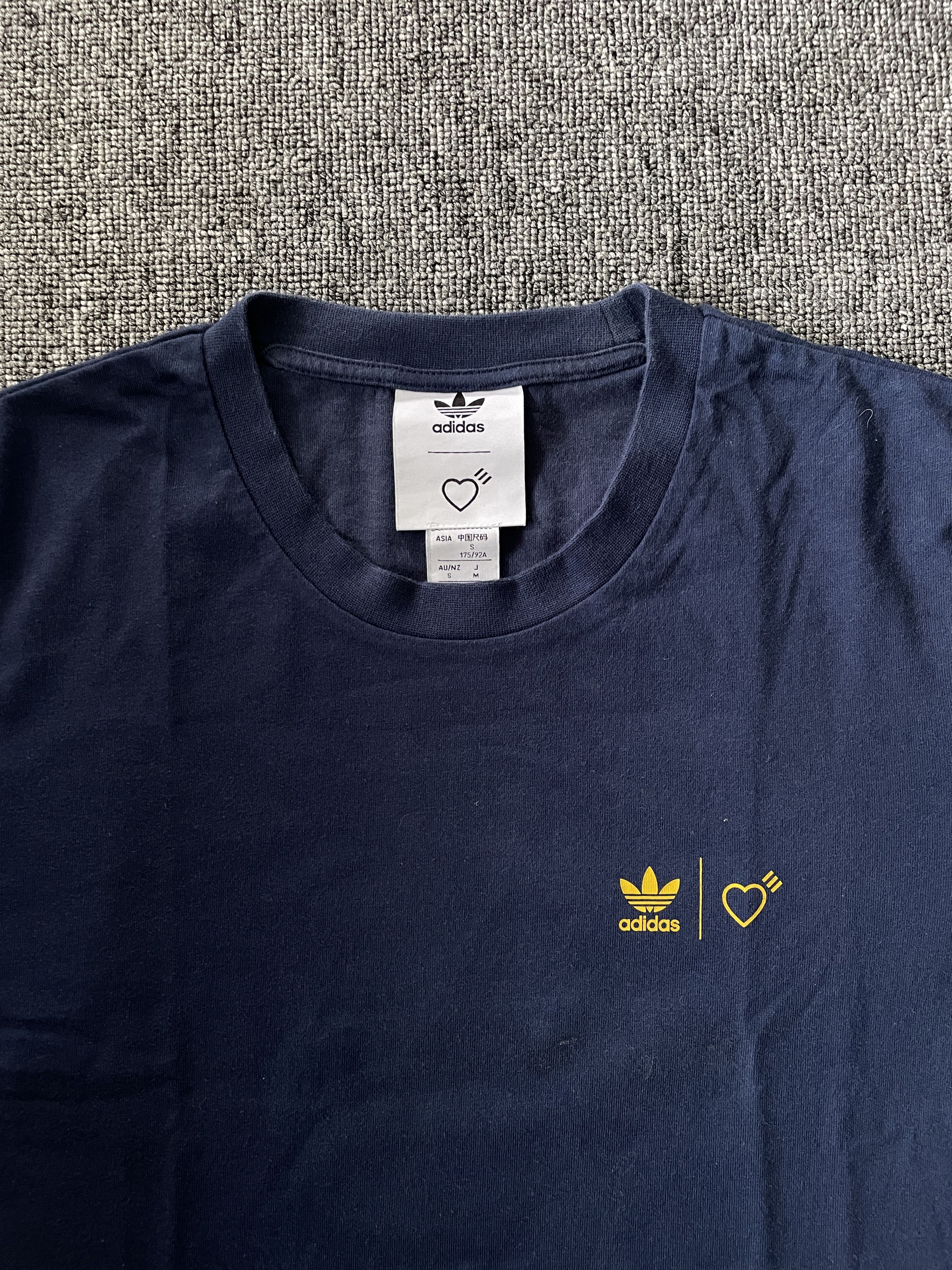 Adidas × Human Made Human Made X Adidas Consortium Graphic T-Shirt Navy Size US S / EU 44-46 / 1 - 2 Thumbnail