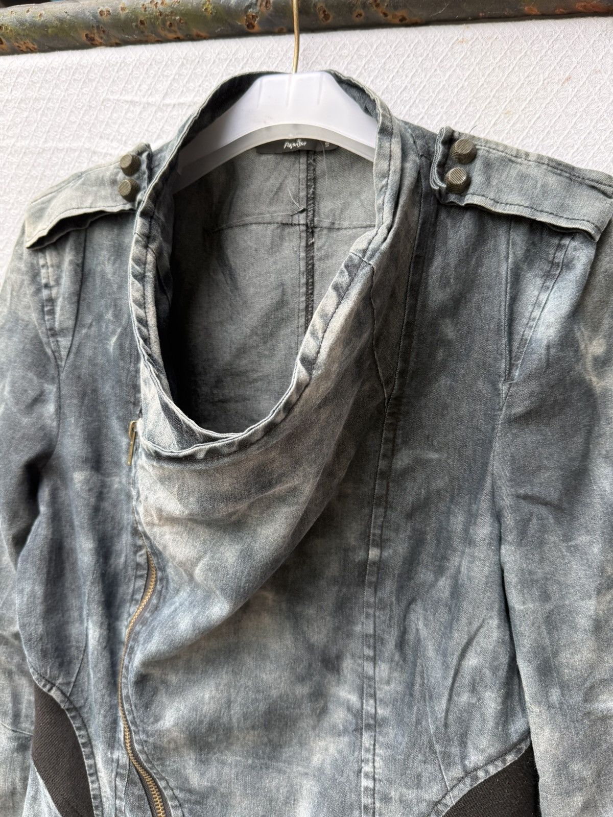 Hysteric Glamour Papaya zipper assymetrical jacket Size US S / EU 44-46 / 1 - 3 Thumbnail