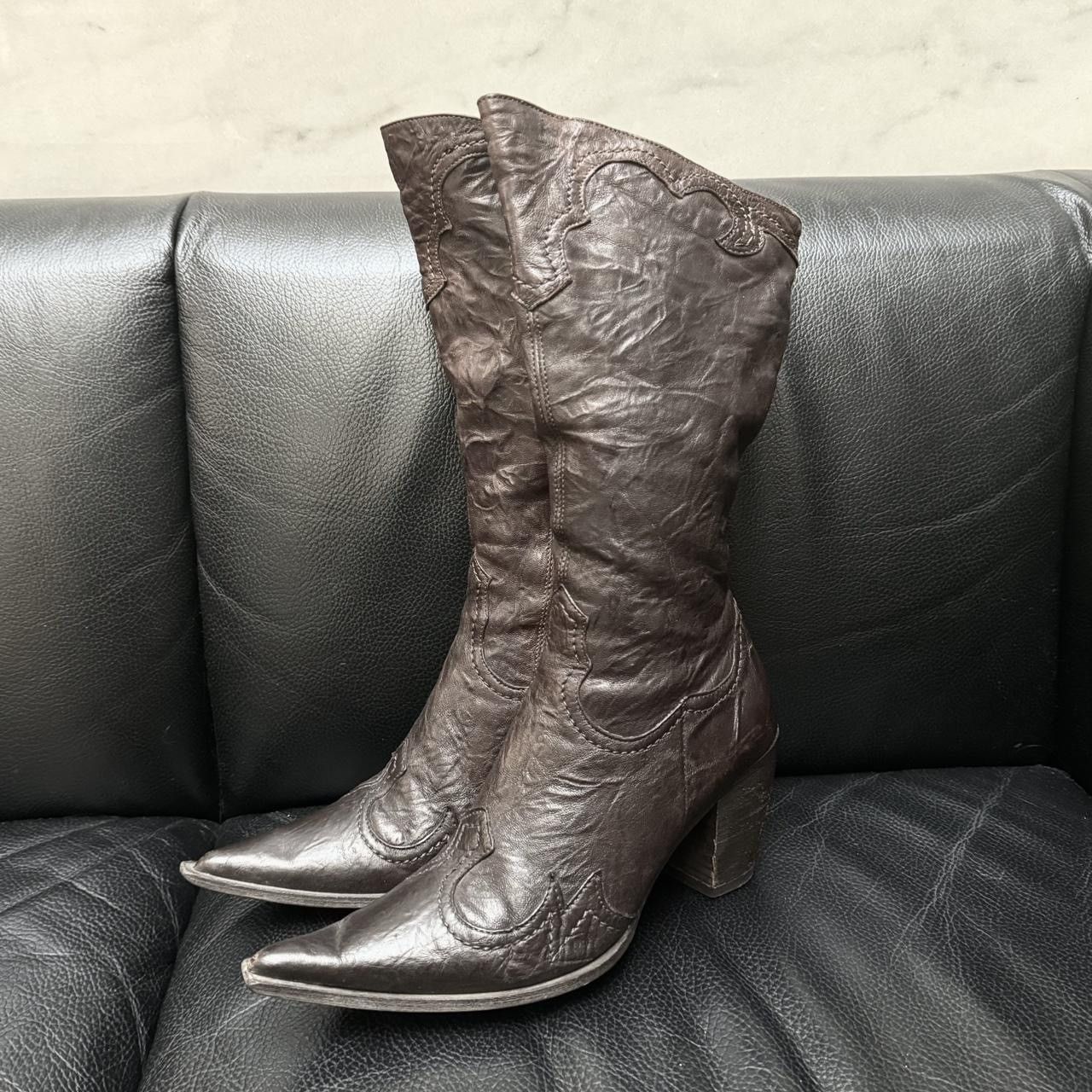 Vintage Archive Vintage biker gladiator boots Size US 8 / IT 38 - 5 Thumbnail