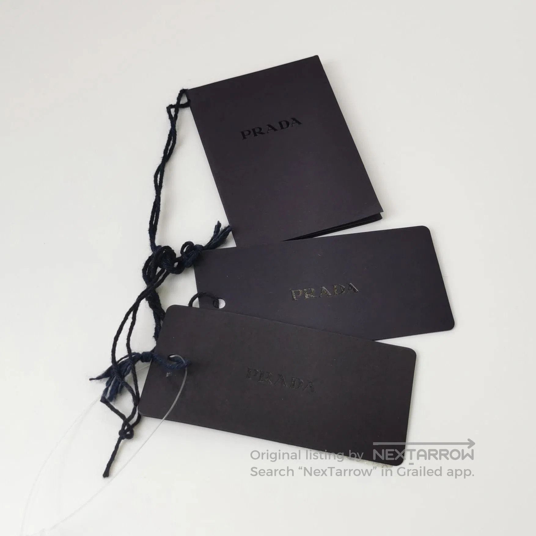 Prada Prada Logo Slim Fit Denim Pants . Size 39" - 3 Thumbnail