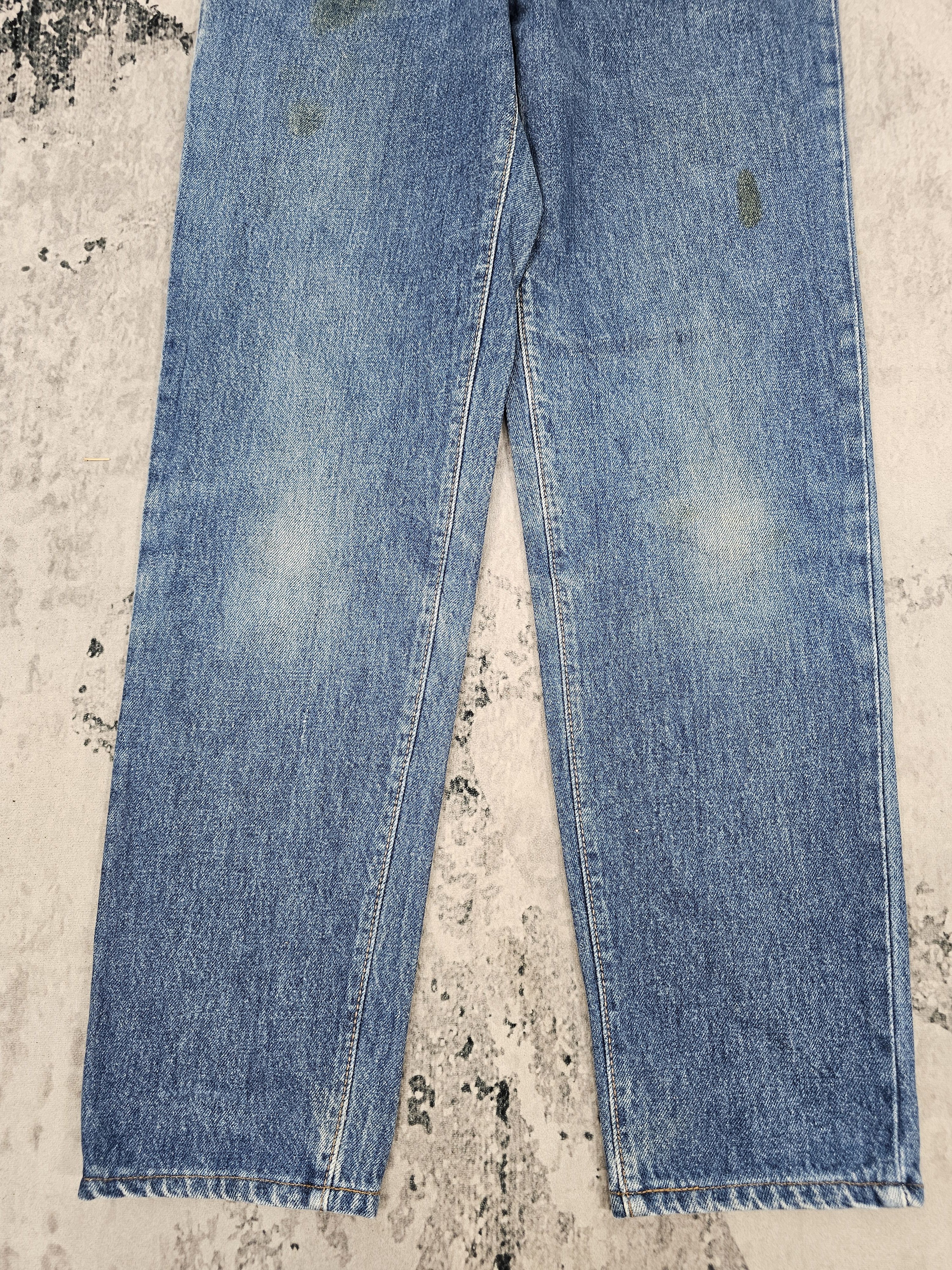 Levi's Vintage Clothing Vintage LEVIS 17501 Carrot Cut Moms Blue Jeans L0458 Size US 27 - 4 Thumbnail