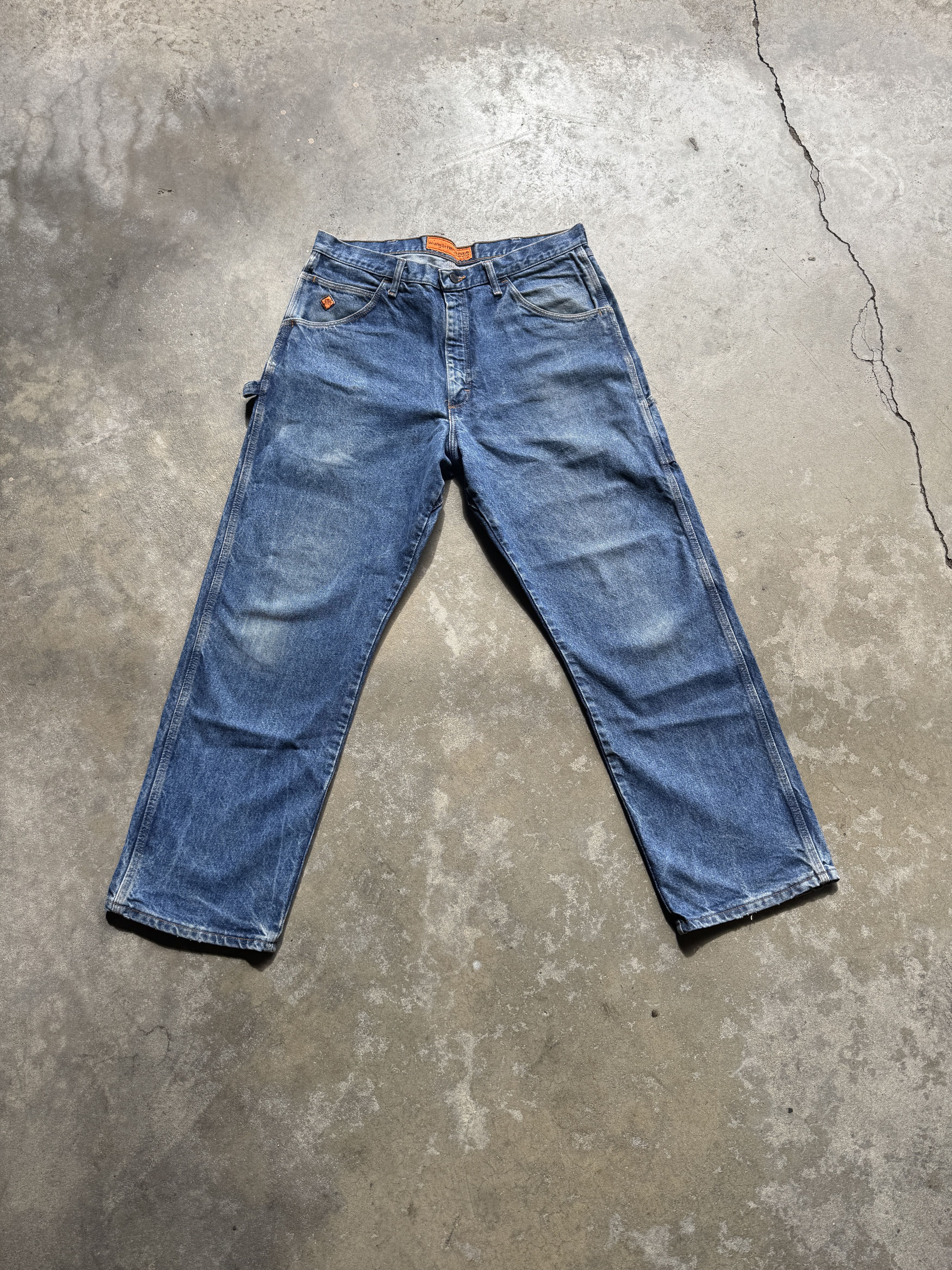 Wrangler Wrangler FR Orange Label Heavy Duty Wokwear Carpenter Pants Size US 36 / EU 52 - 1 Thumbnail