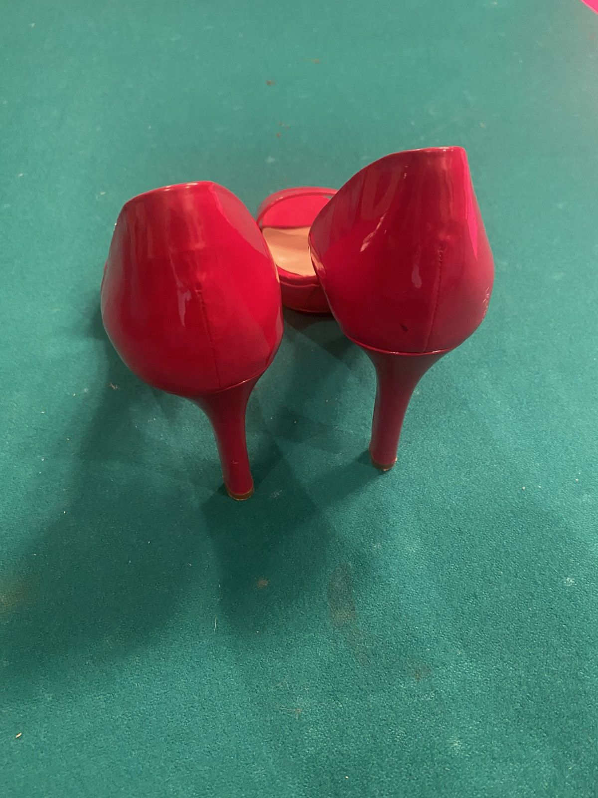 Christian Louboutin Red Christian LouBouton heels Size US 7 / IT 37 - 4 Thumbnail