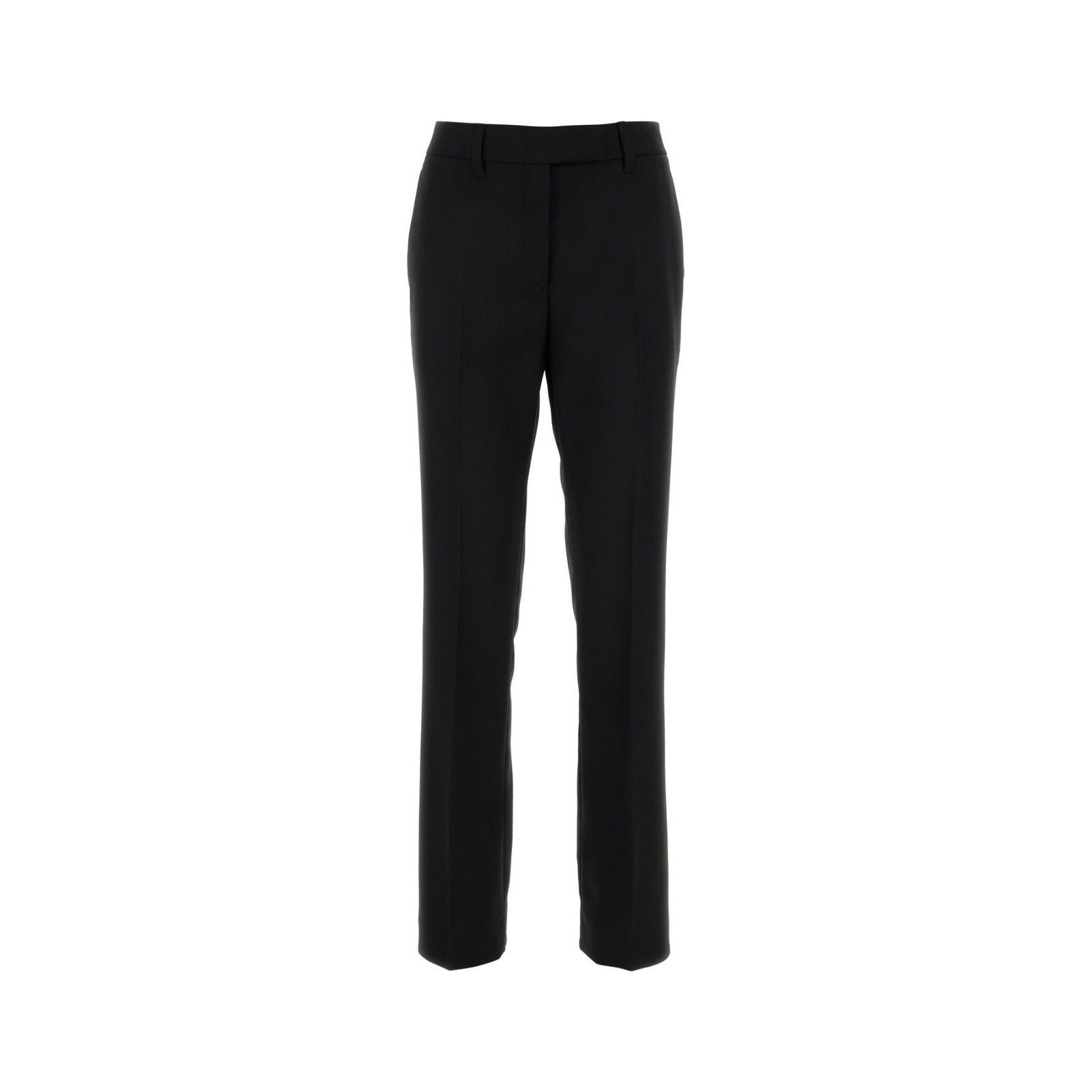 Prada PRADA Black Wool Pants New & Authentic (Women's size:IT 38;) Size 26" / US 2 / IT 38 - 1 Thumbnail